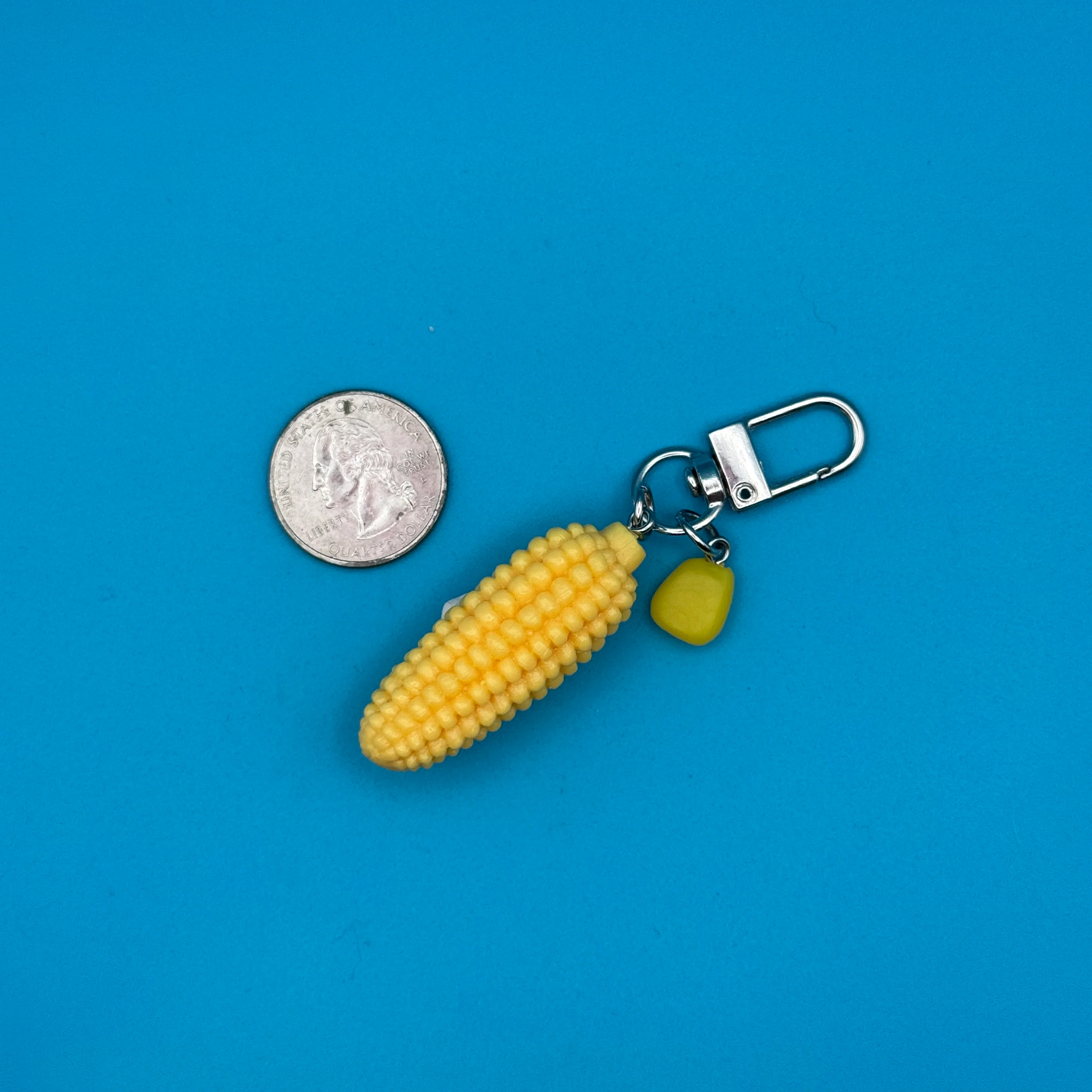 1970s-Y2K Vintage Bag Charms & Vintage Keychains: Yellow Collection - Image 12