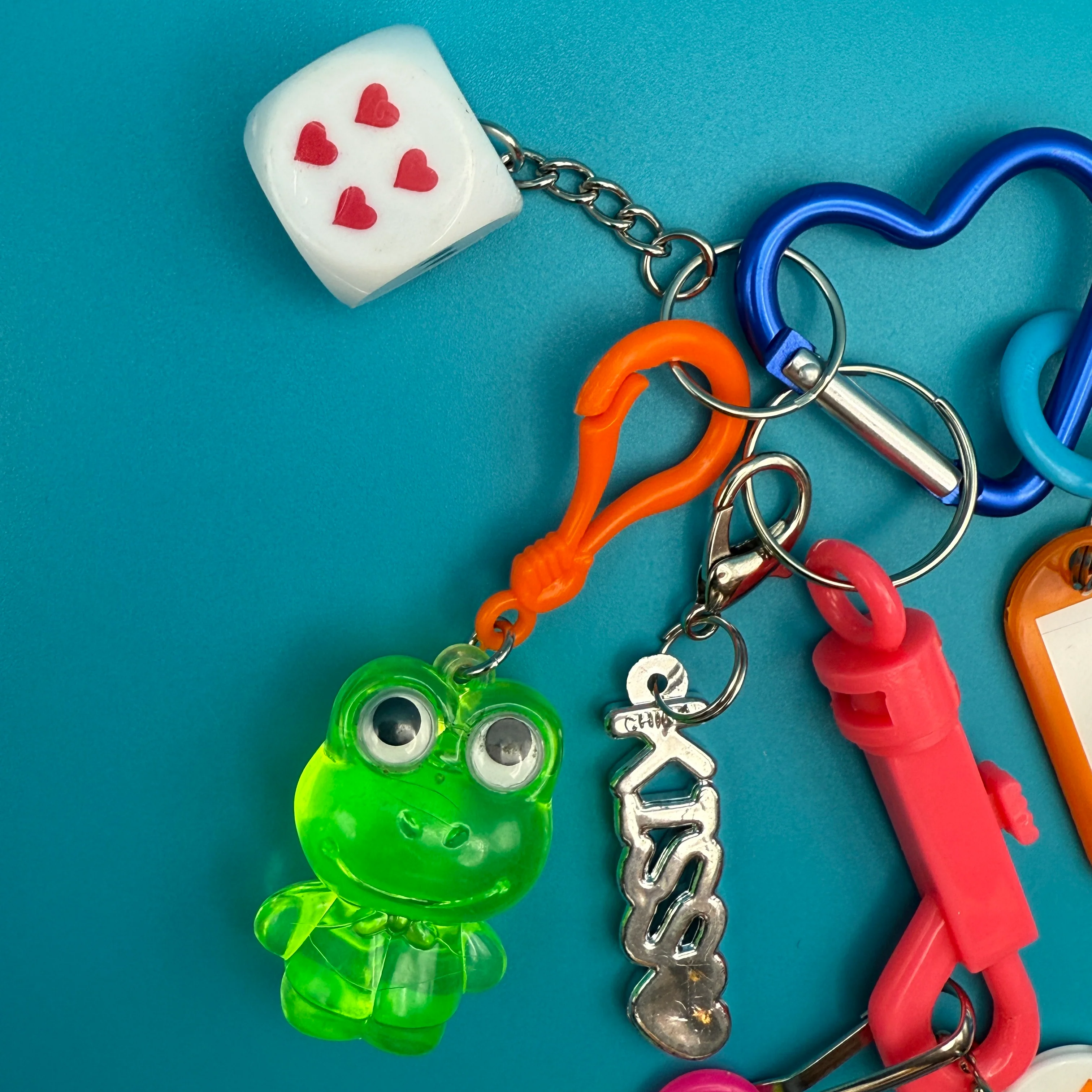 BAG CRAP x COSMOPOLITAN MAGAZINE: Green Frog Bag Charm Pack - Image 7