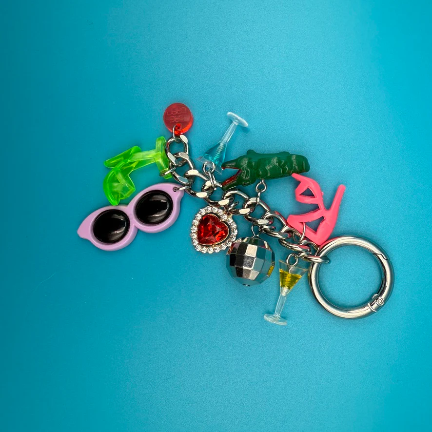 BAG CRAP x COSMOPOLITAN MAGAZINE: Mini Bag Charm Chain - Image 3