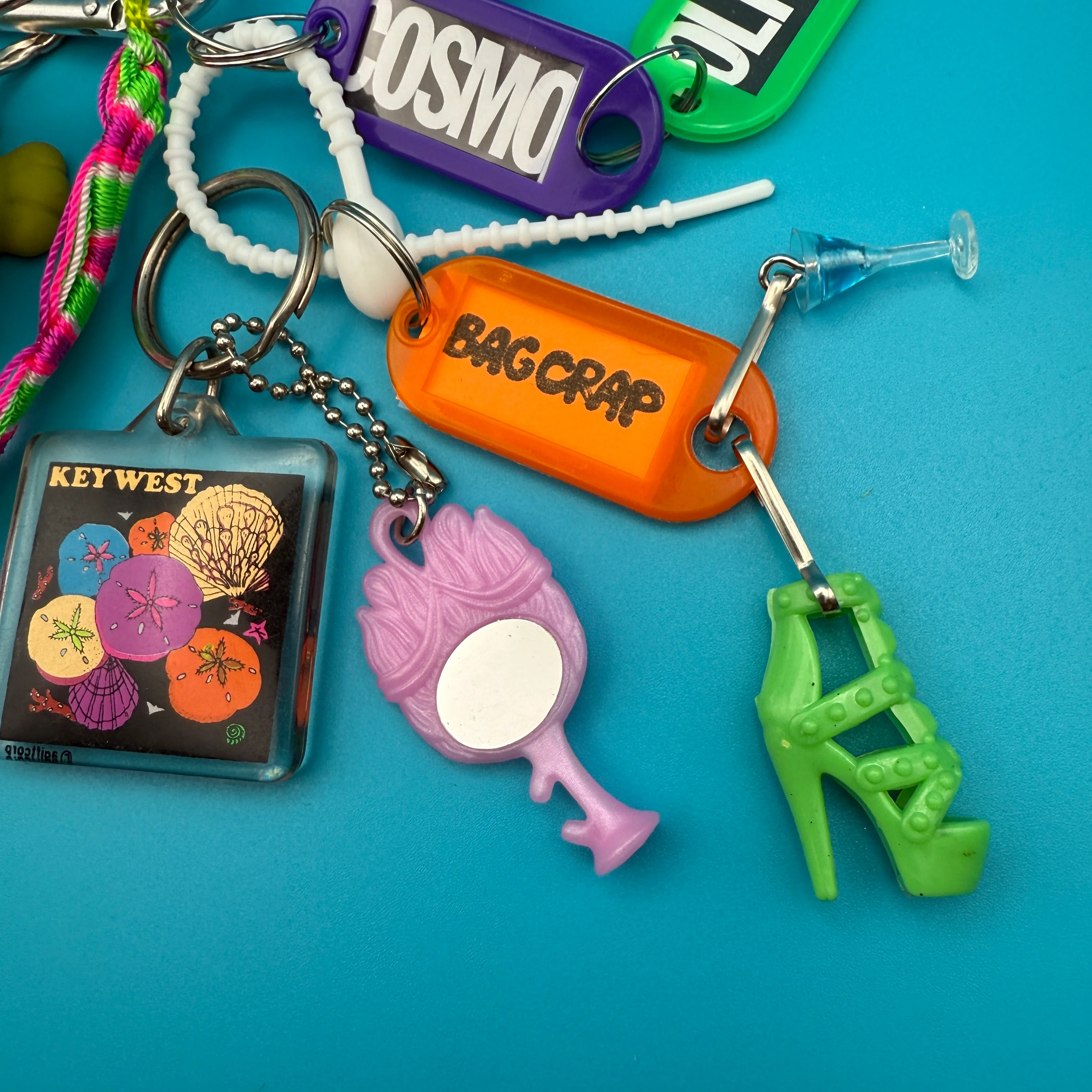 BAG CRAP x COSMOPOLITAN MAGAZINE: Vintage Keychain & Bag Charm Pack - Image 5
