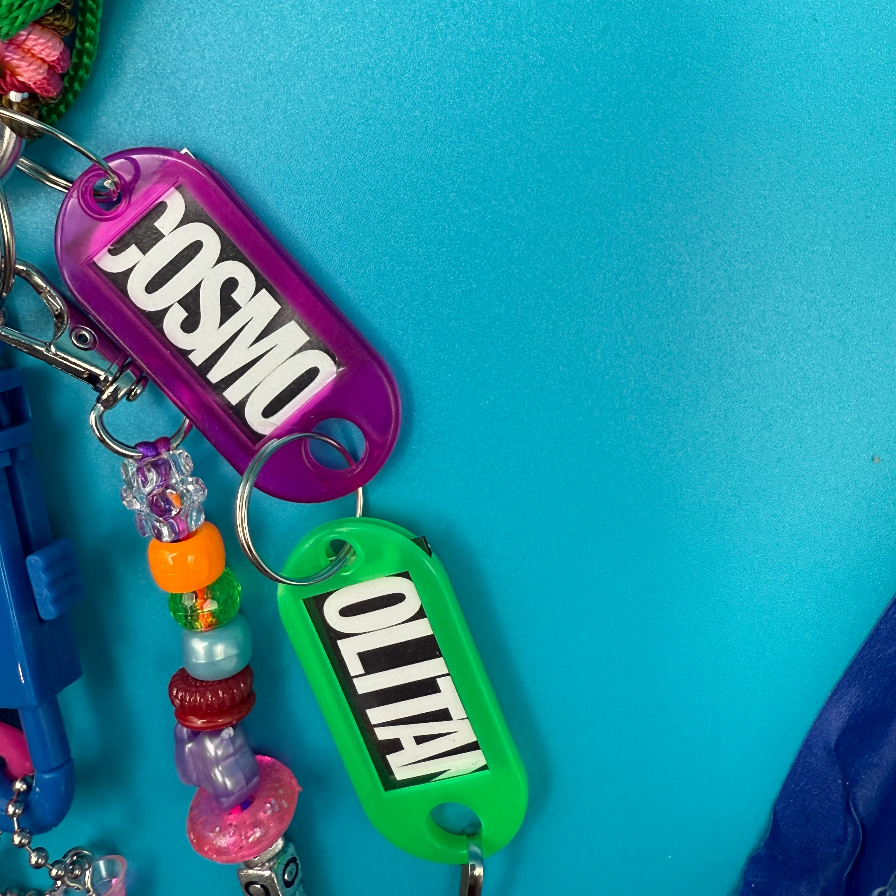 BAG CRAP x COSMOPOLITAN MAGAZINE: Vintage Keychain & Bag Charm Pack - Image 4