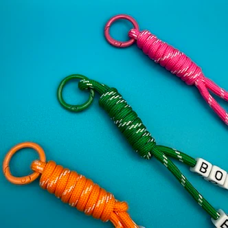 'Boss B*tch' Beaded Paracord Charms - Image 3