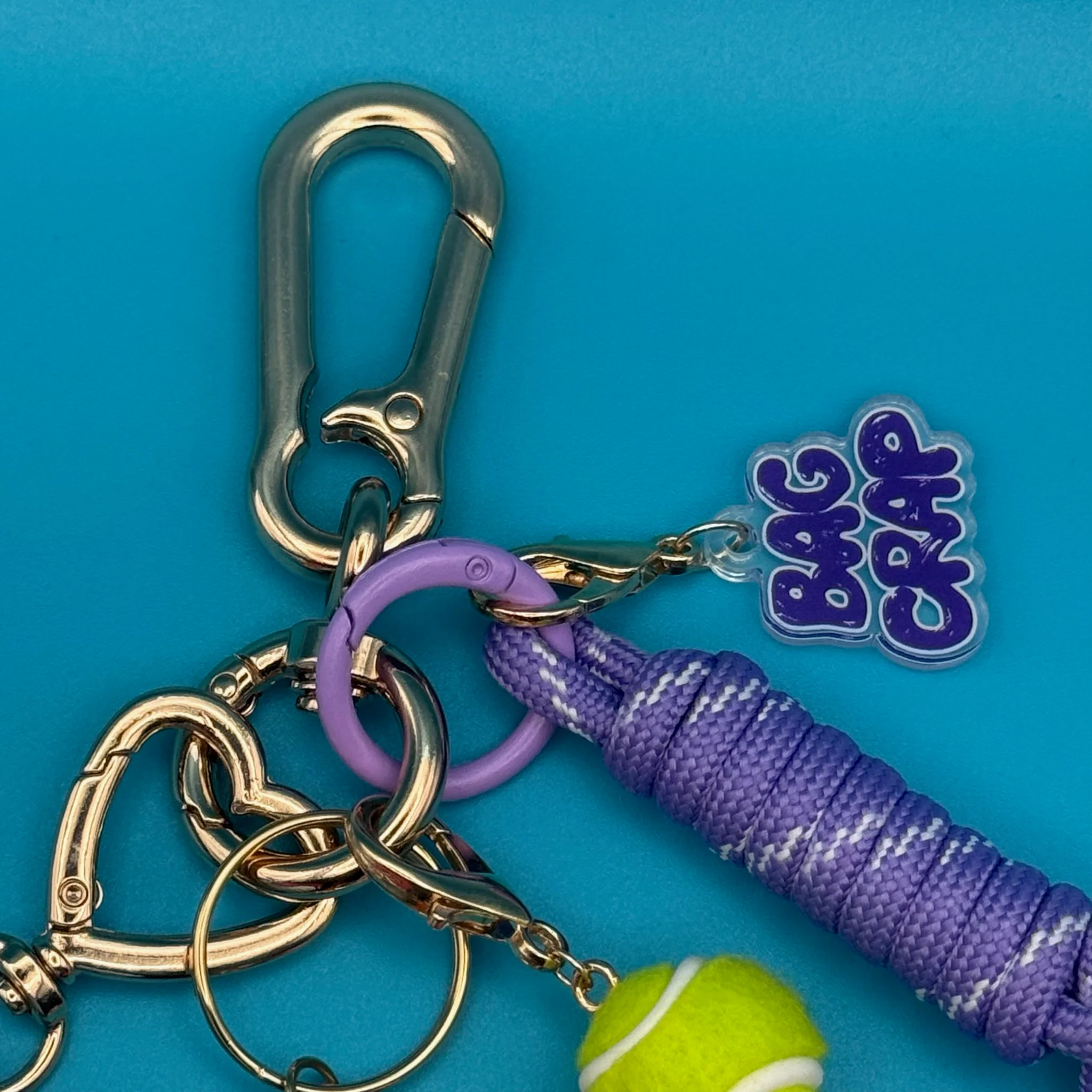 Hello Kitty Sweater Plush Gold Bag Charm Pack - Image 5