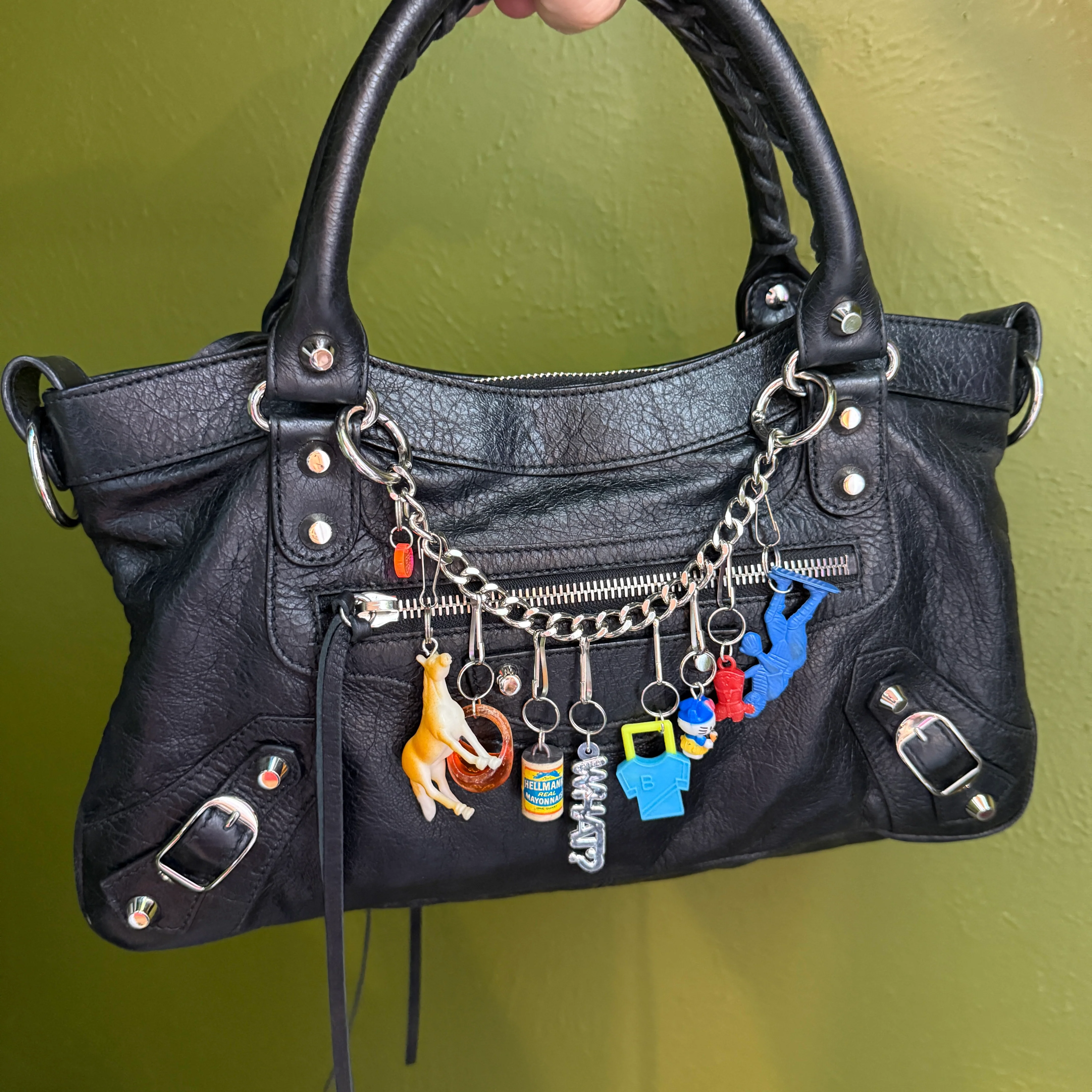 Vintage Hello Kitty WHAT? Bag Charm Chain - Image 2
