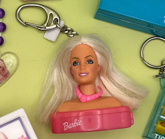90's Barbie Vintage Keychain Collection - Image 5