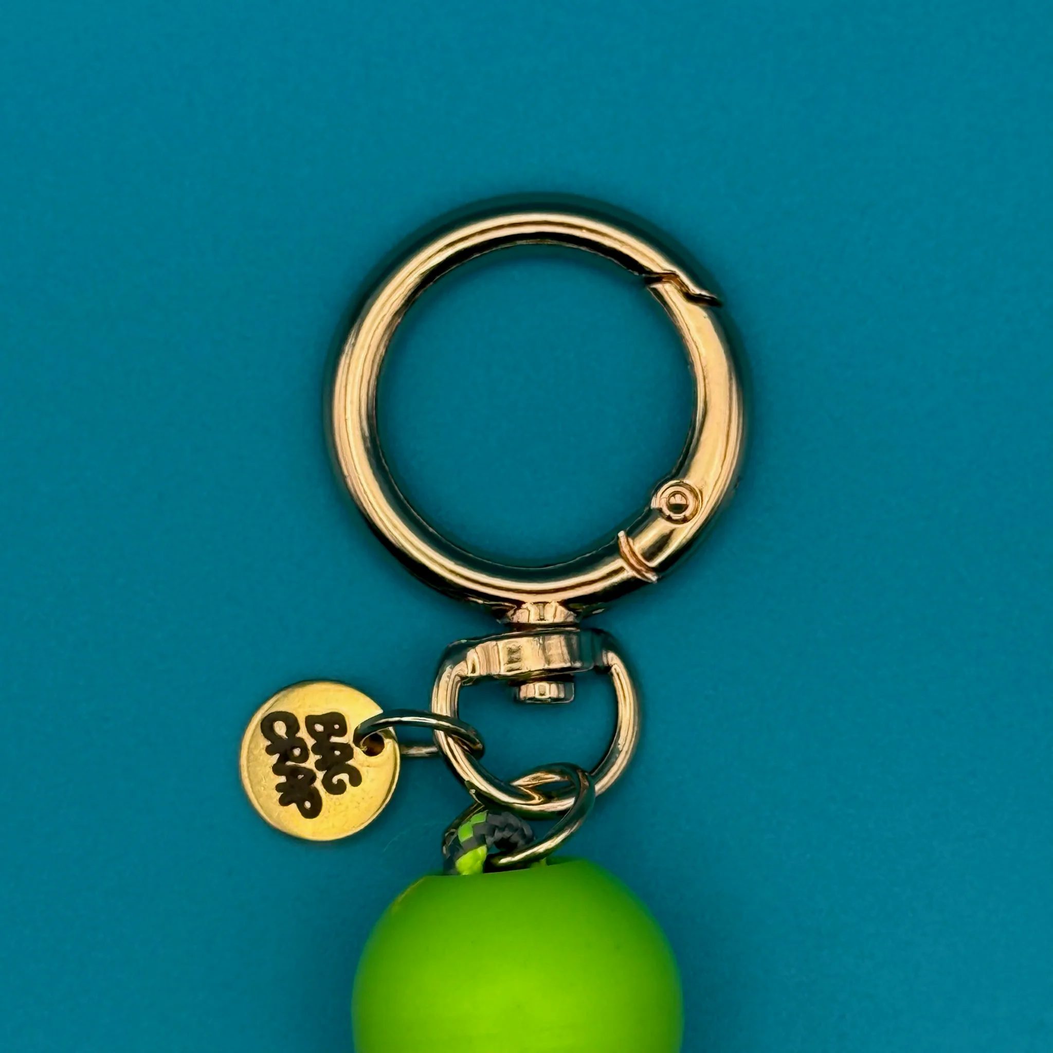 Little Buddy Neon Beaded Bag Charm - Image 4