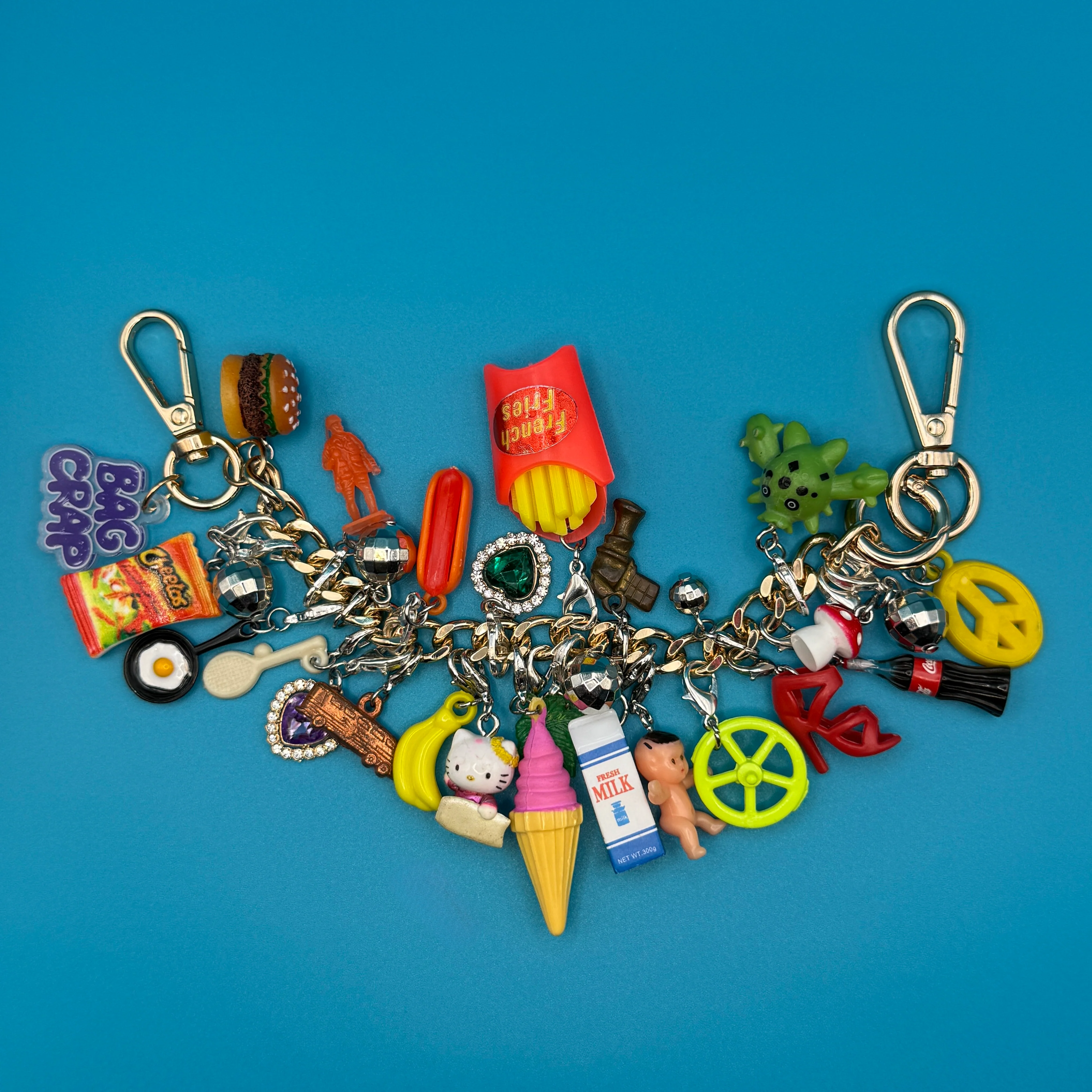 Marko Monroe × BAG CRAP — Custom Labubu Bag Charm #4 - Image 6