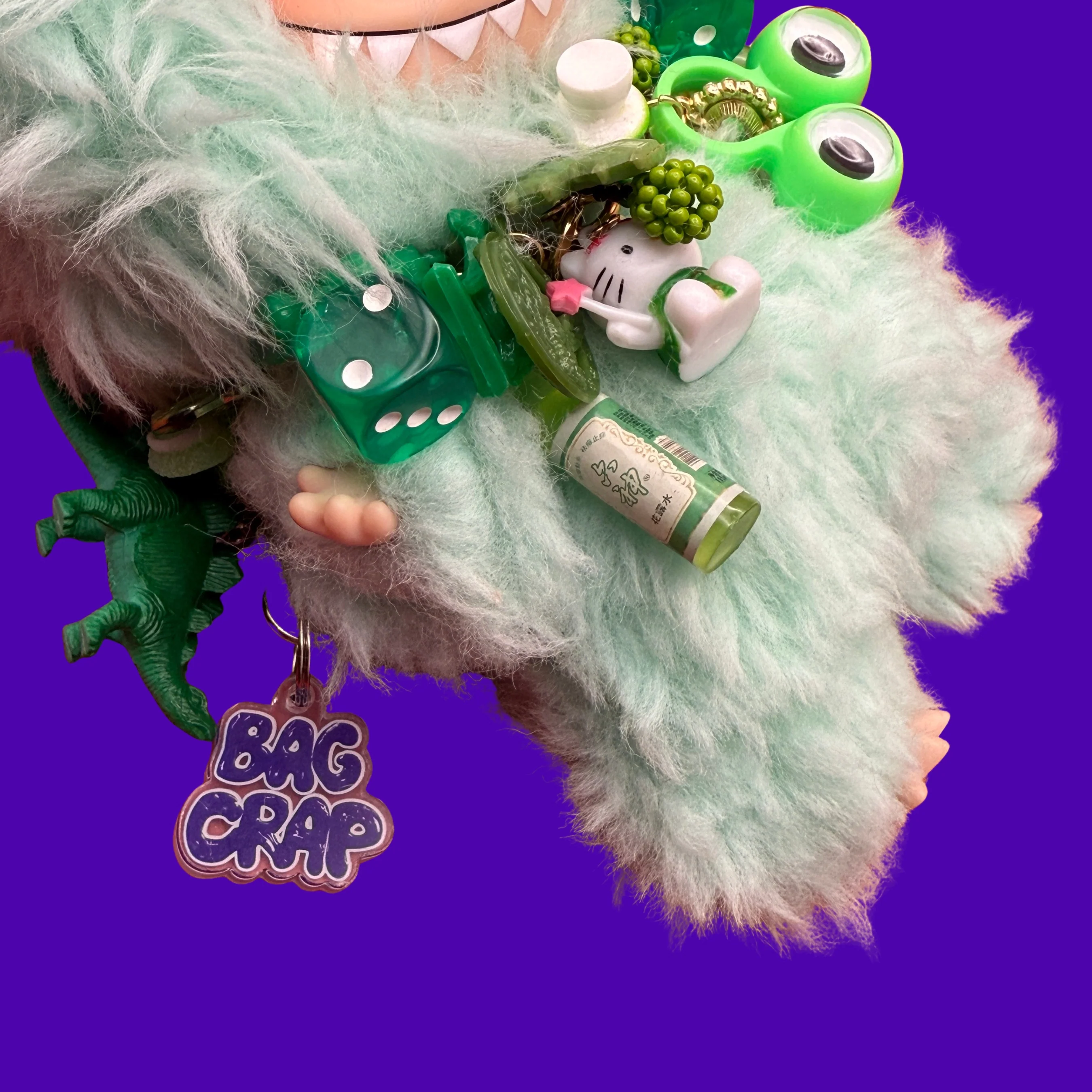 Marko Monroe × BAG CRAP — Custom Labubu Bag Charm #5 - Image 5