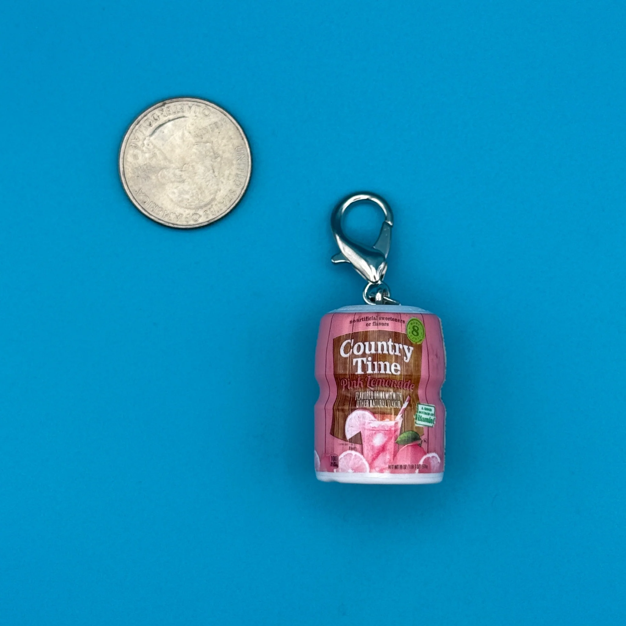 Mini Country Time Pink Lemonade Bag Charm - Image 3