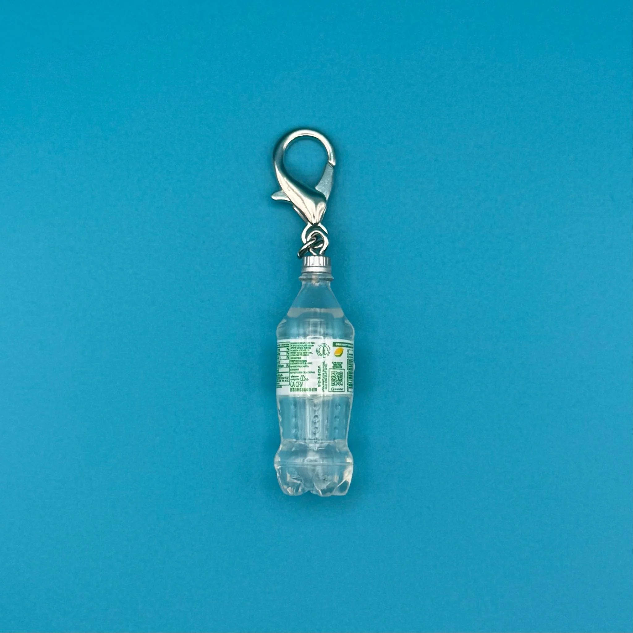 Mini Sprite Soda Bottle Bag Charm - Image 3