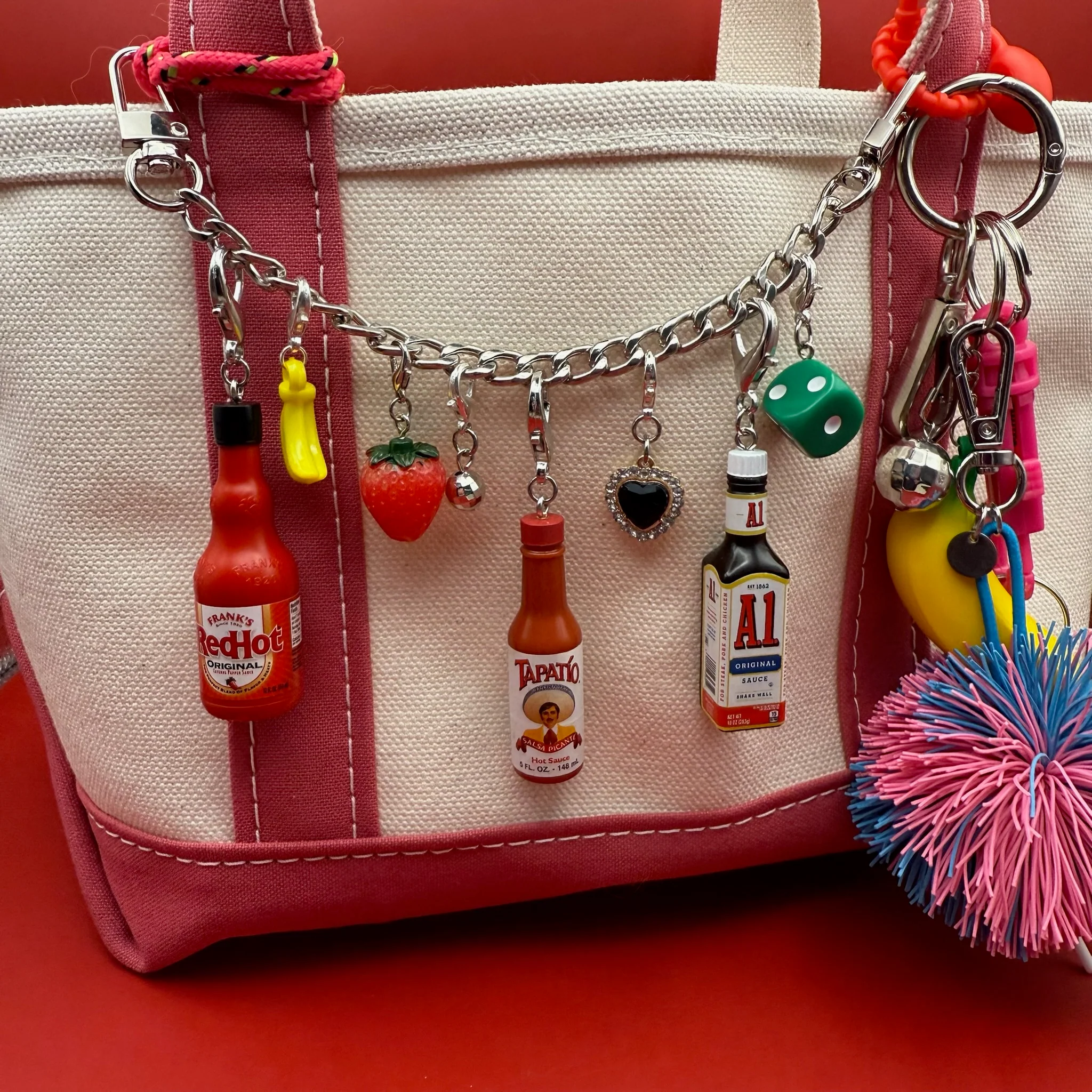Mini Frank's RedHot Sauce Bag Charm - Image 2