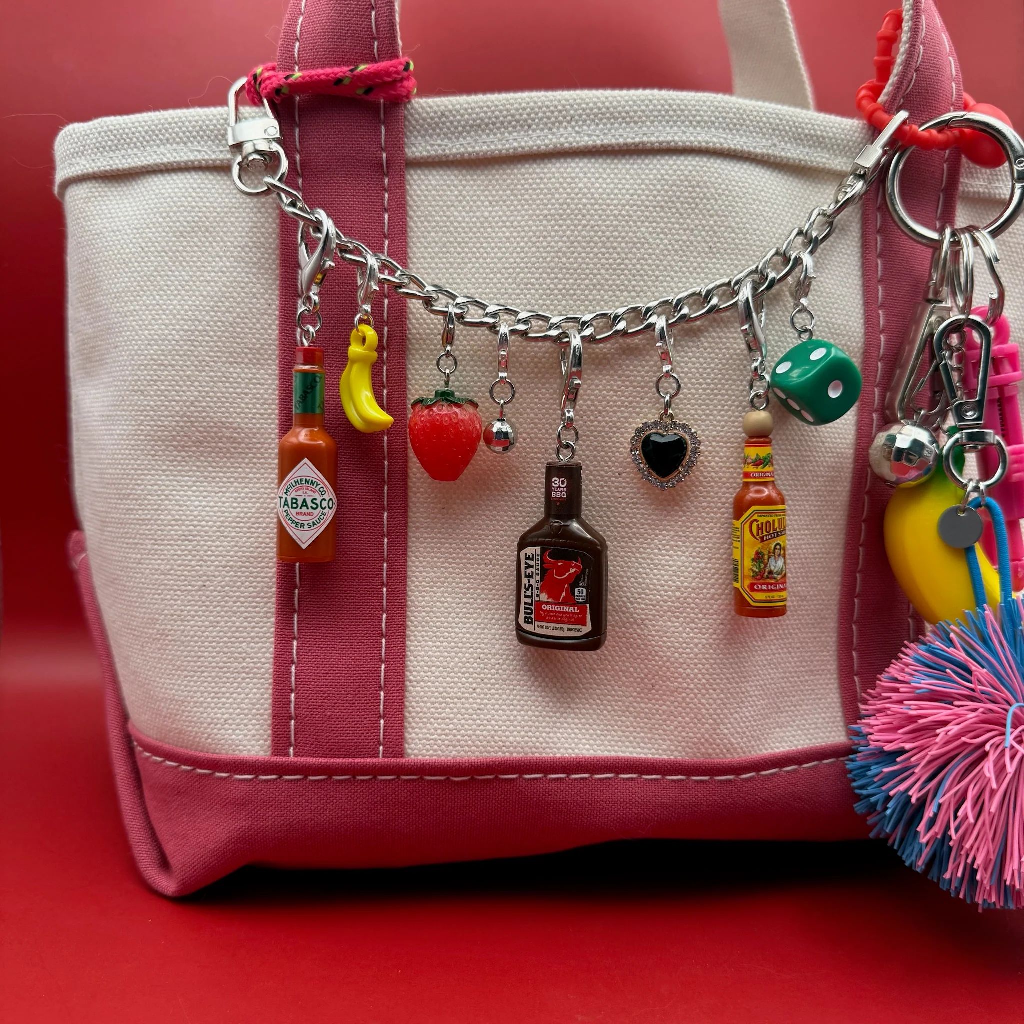 Mini Tabasco Hot Sauce Bag Charm - Image 2