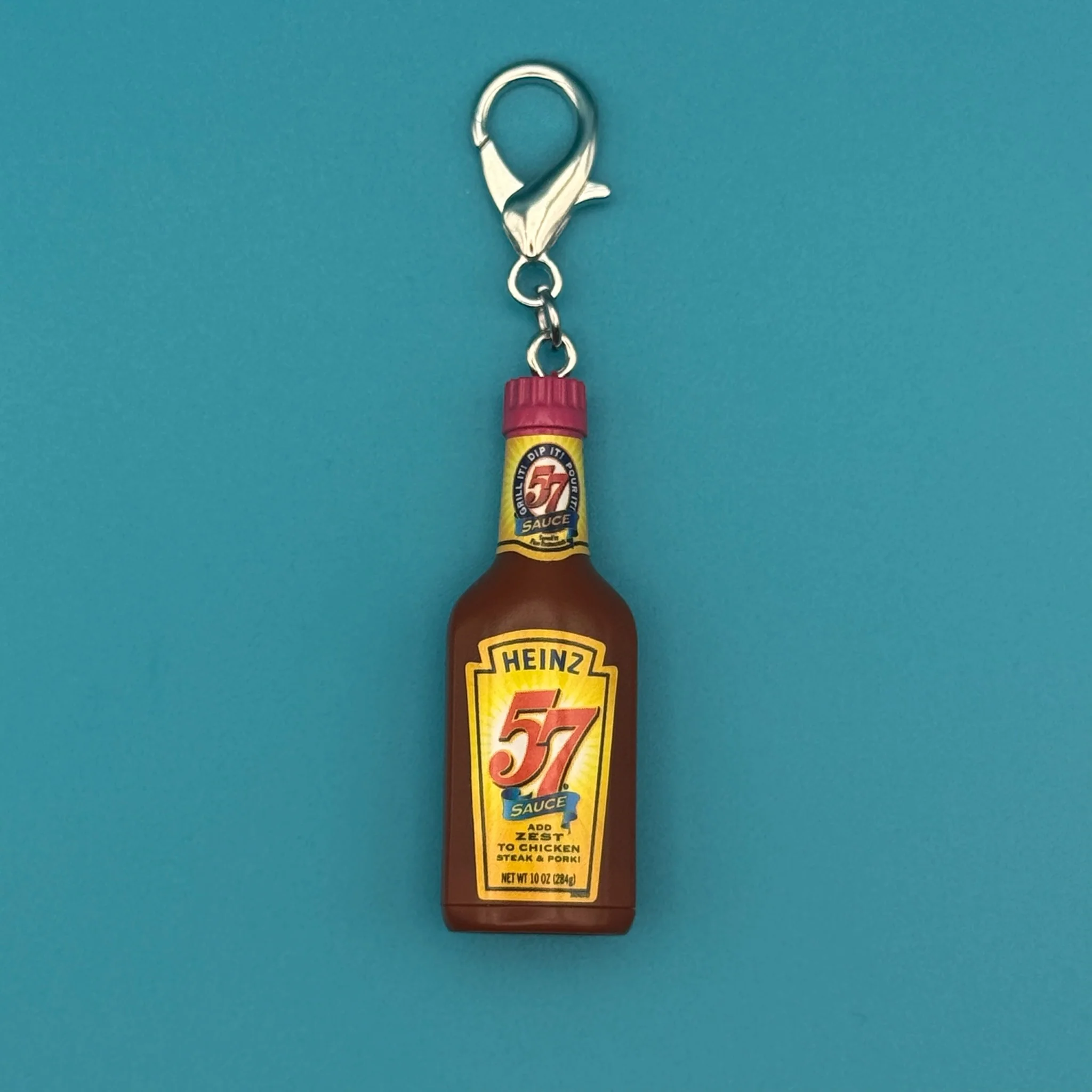 Mini Heinz 57 Sauce Bag Charm