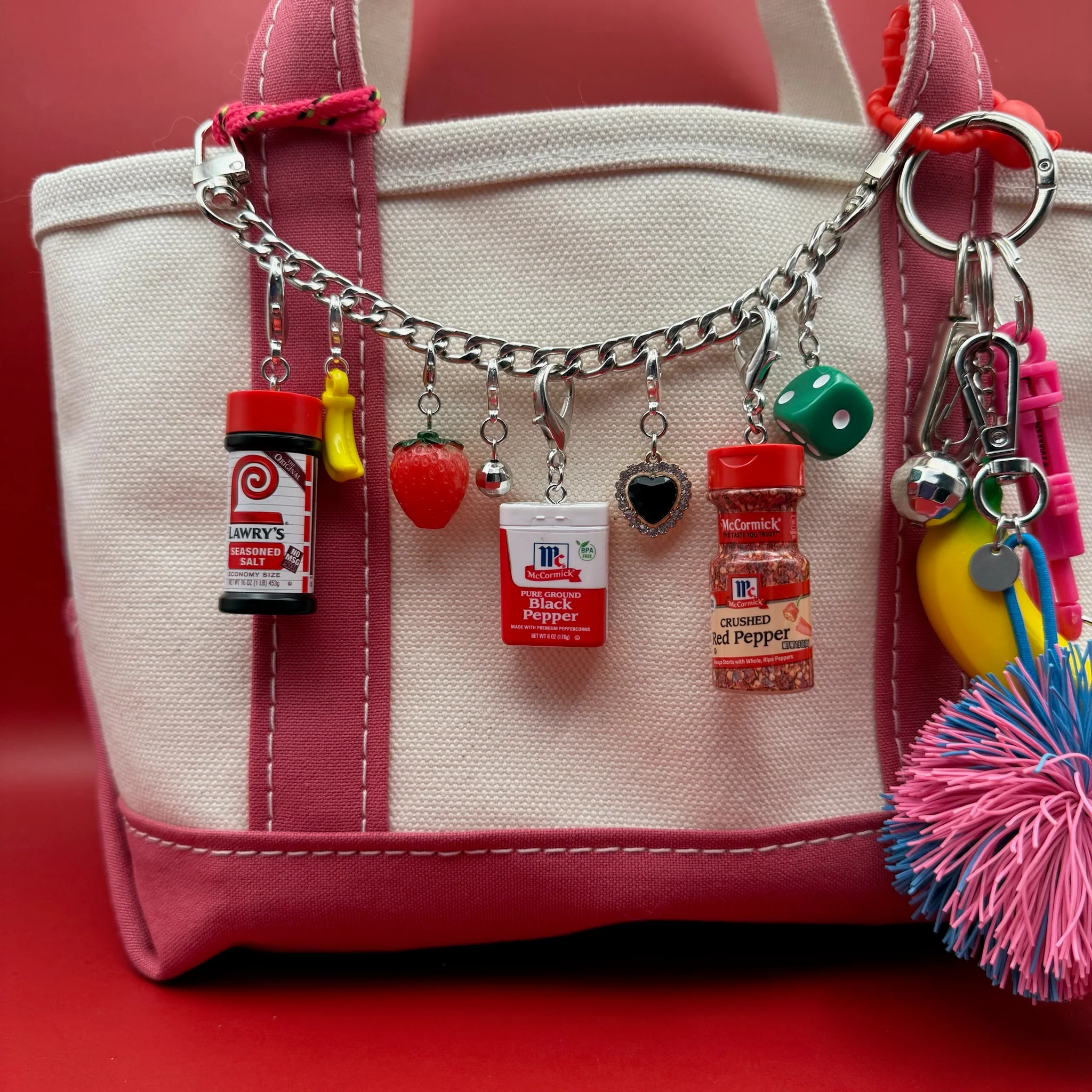 Mini McCormick Black Pepper Bag Charm - Image 2