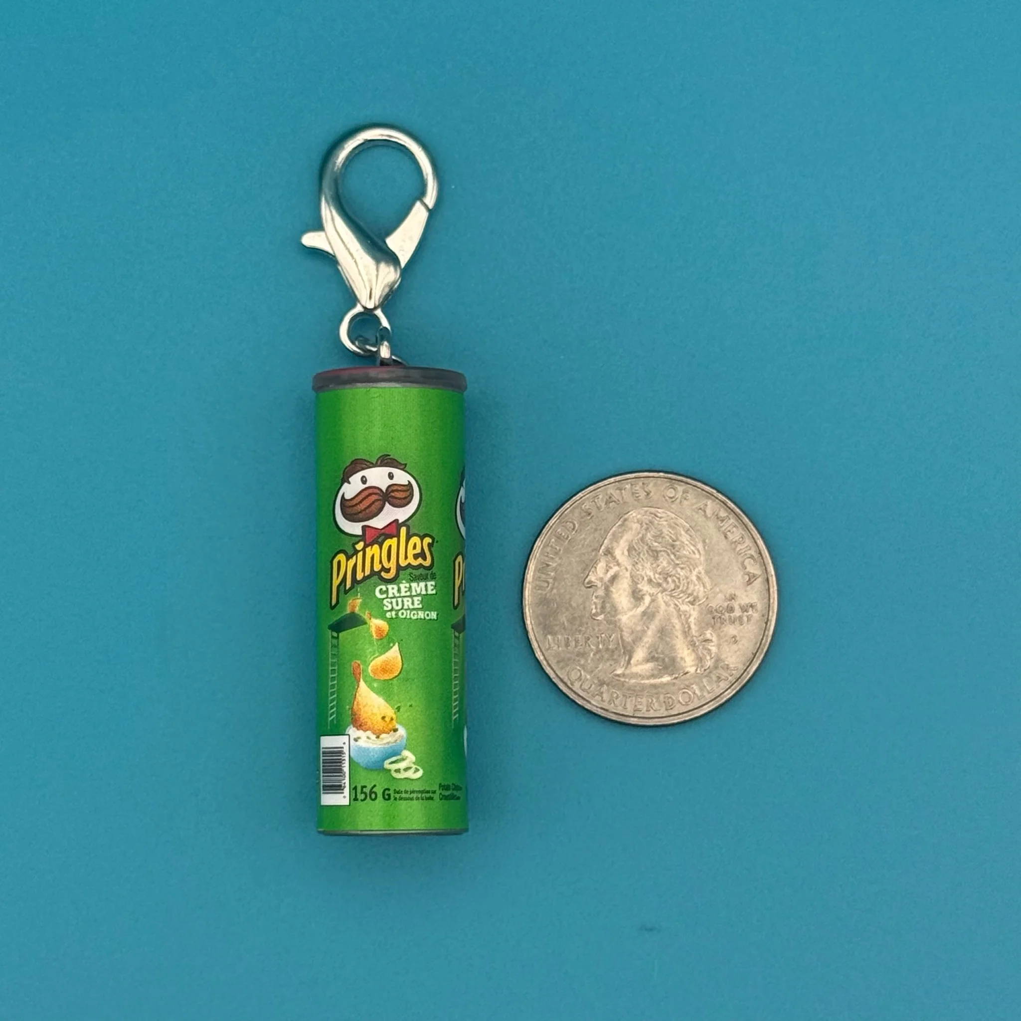 Mini Pringles Sour Cream and Onion Chips Bag Charm - Image 3
