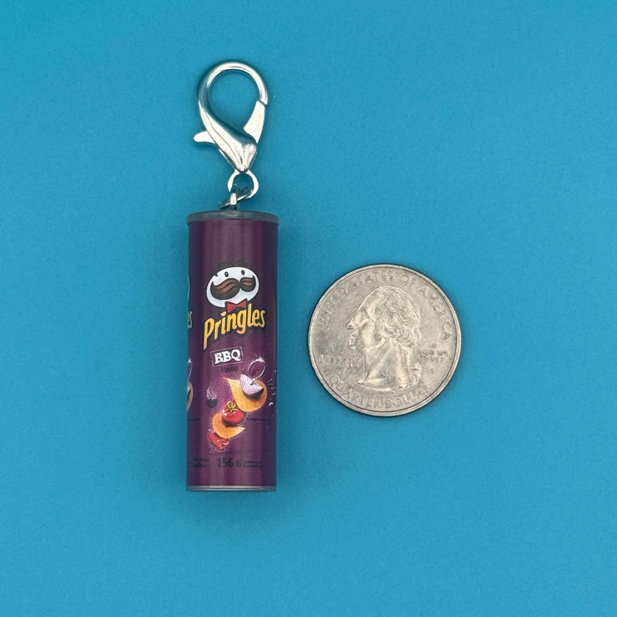 Mini Pringles BBQ Chips Bag Charm - Image 3