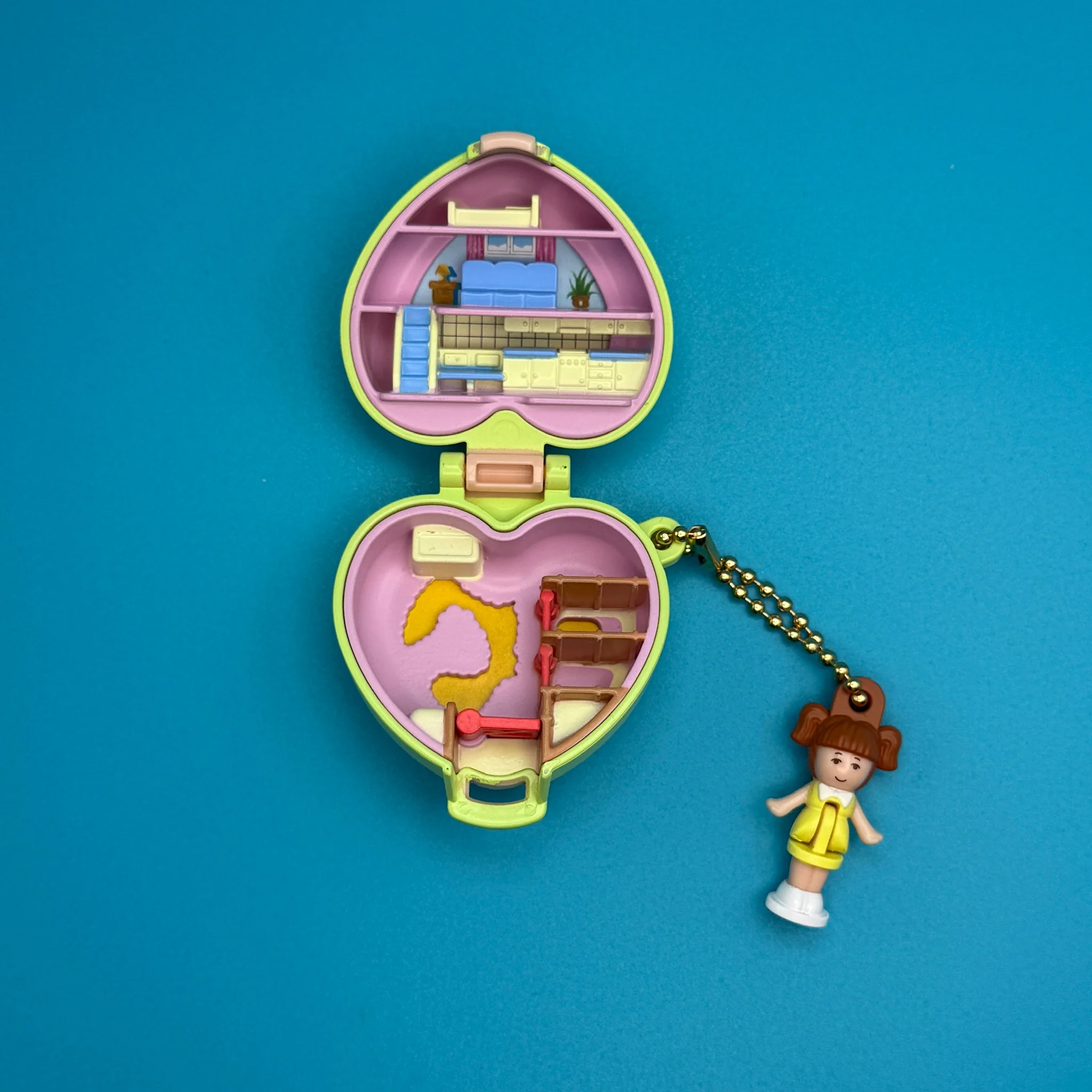 Polly Pocket Retro Brunette Bag Charms: You Pick - Image 9