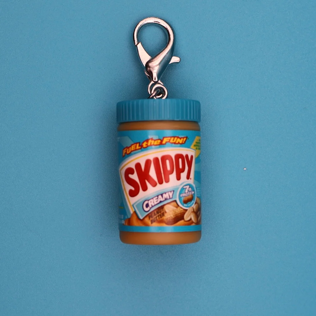 Mini Skippy Creamy Peanut Butter Bag Charm