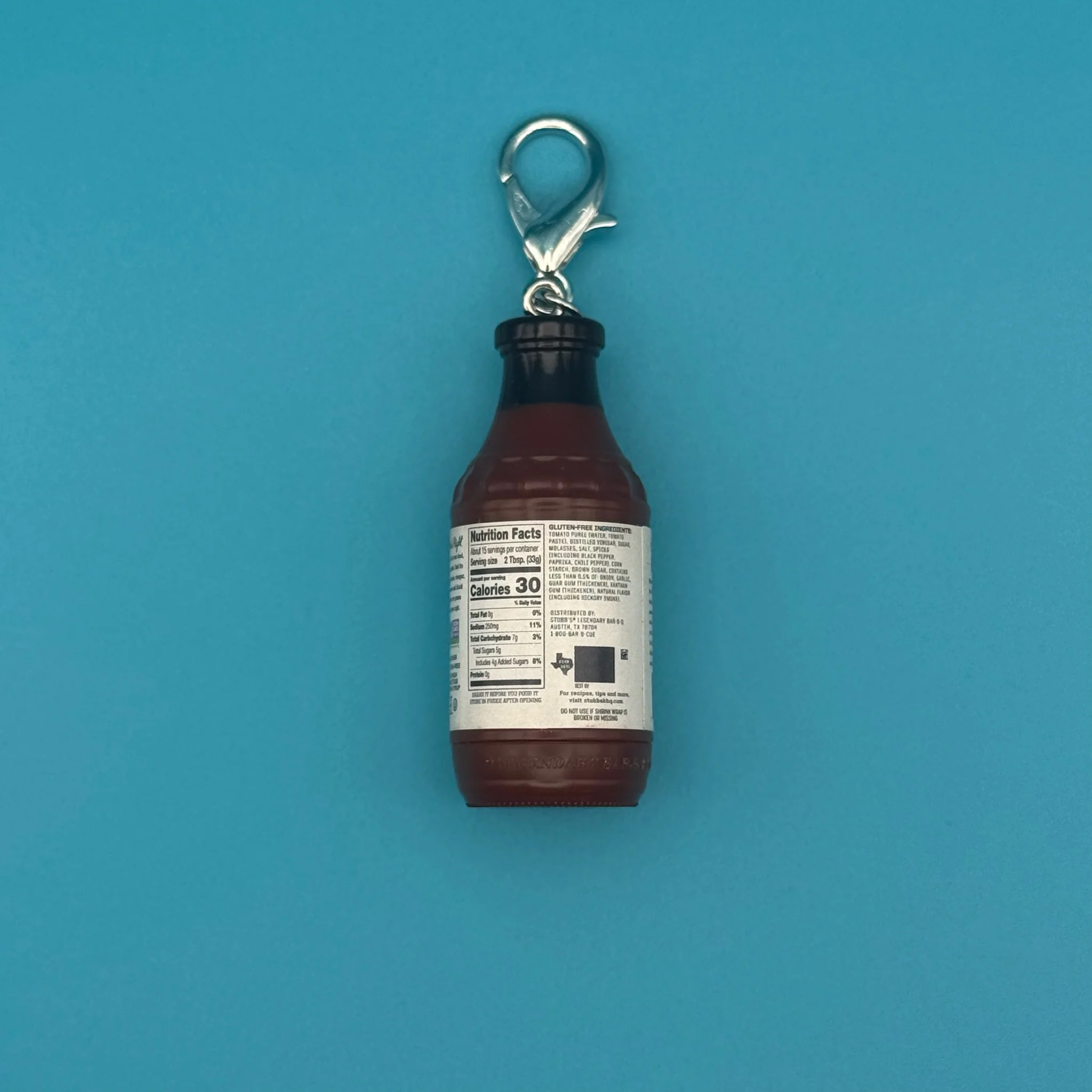 Mini Stubb's Original Bar-B-Q Sauce Bag Charm - Image 4