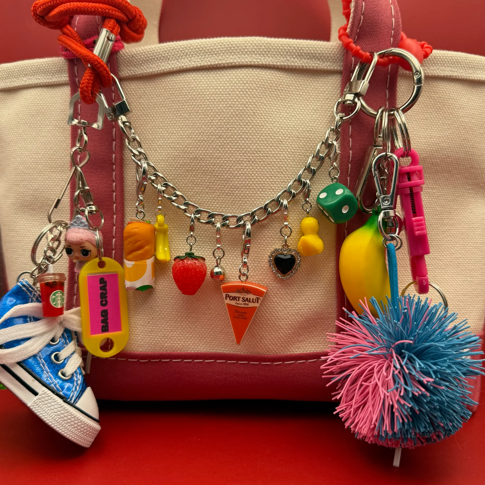 Mini Subway Turkey Sandwich Bag Charm - Image 2