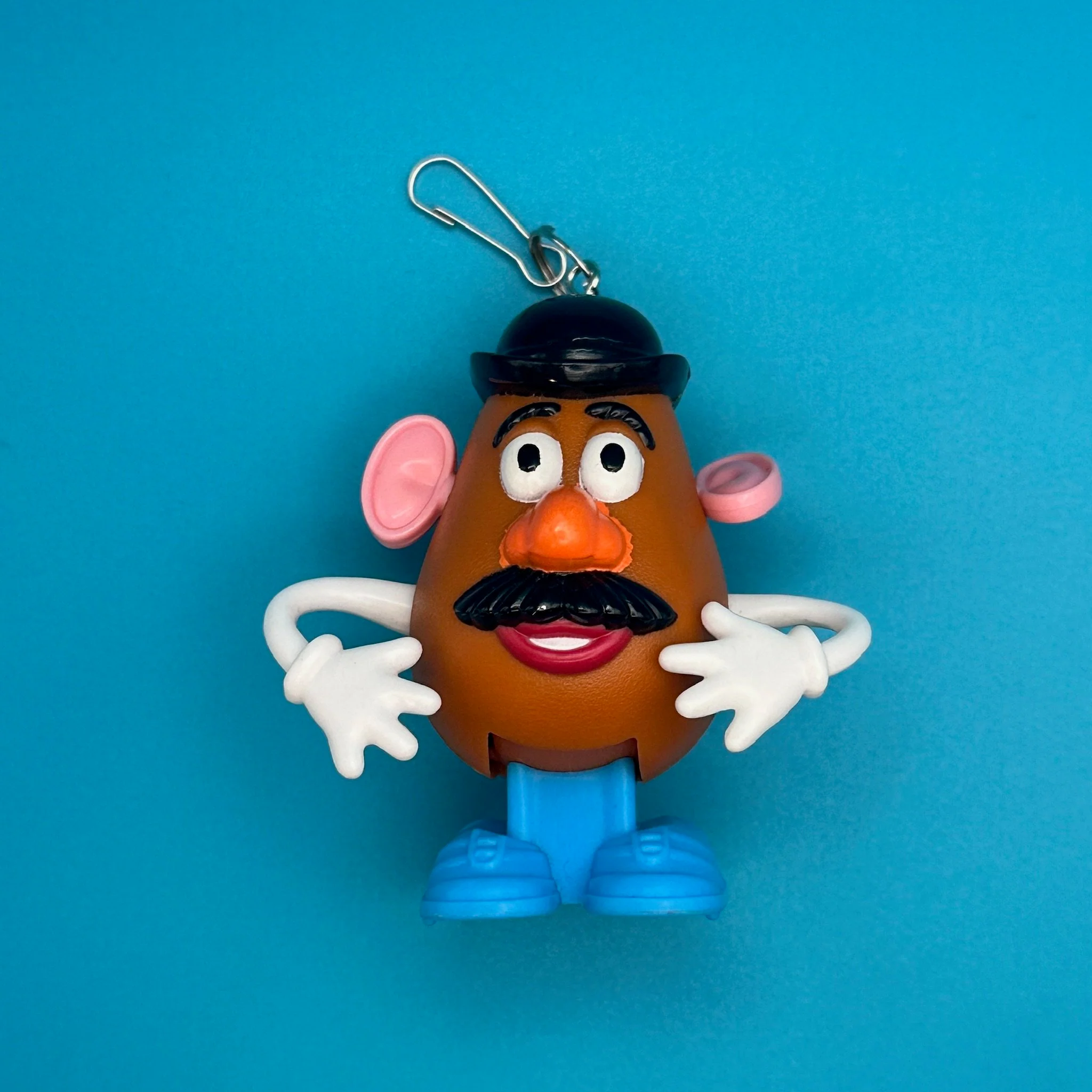 Vintage 1999 Mr. Potato Head Toy Bag Charm With Paracord - Image 5
