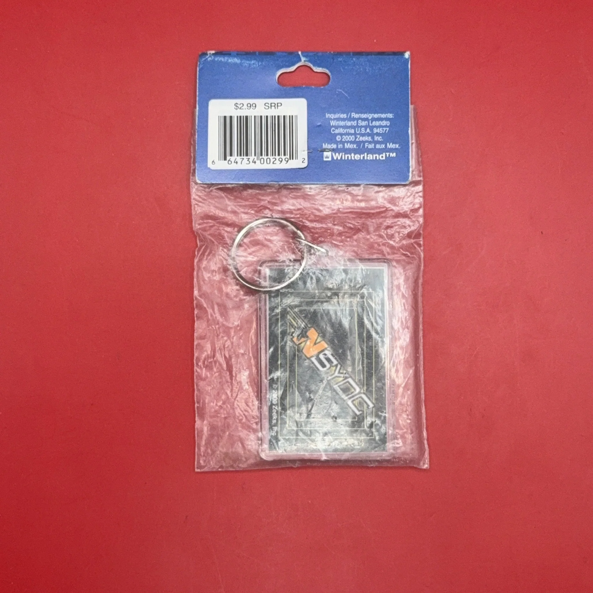 NIB Y2K Vintage Keychain: NSYNC Official Trend Merchandise - Image 2