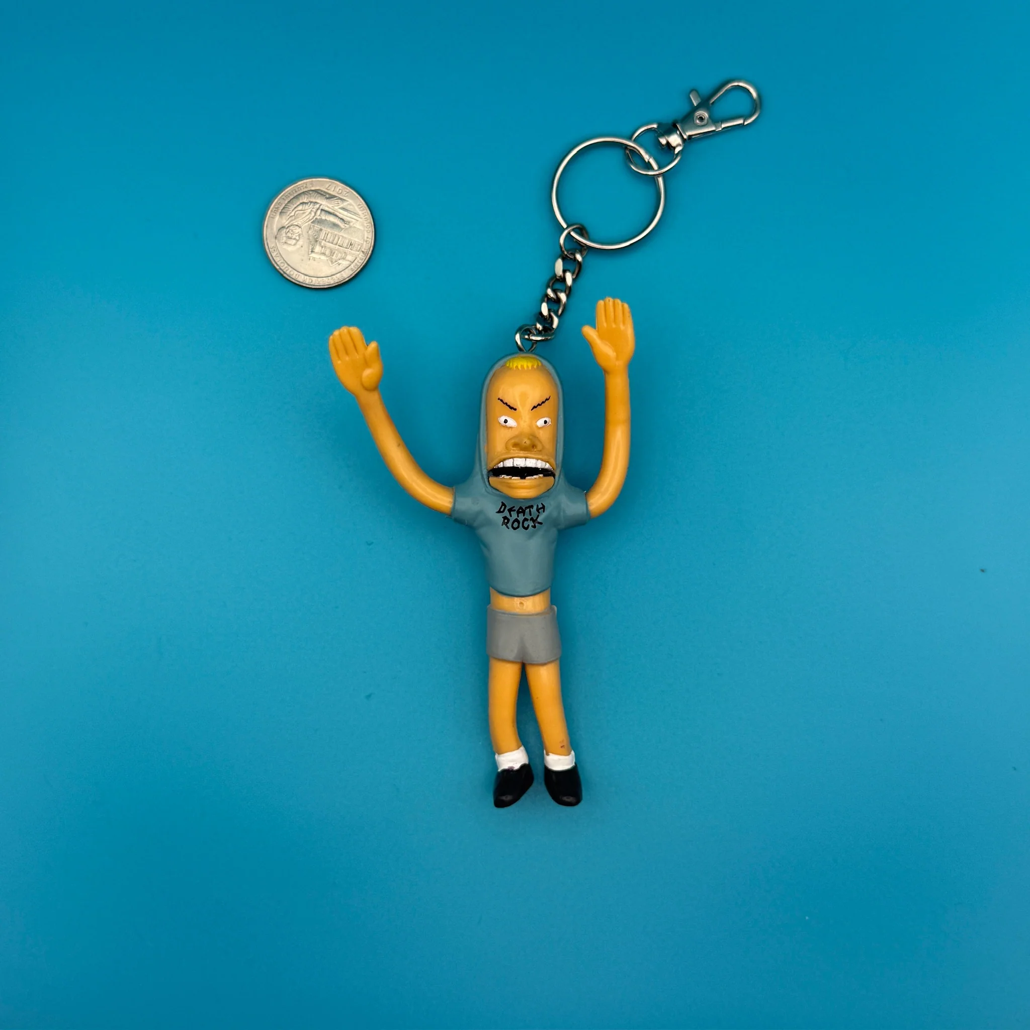 RARE: Vintage '90s Beavis and Butthead Keychains & Bag Charms - Image 3