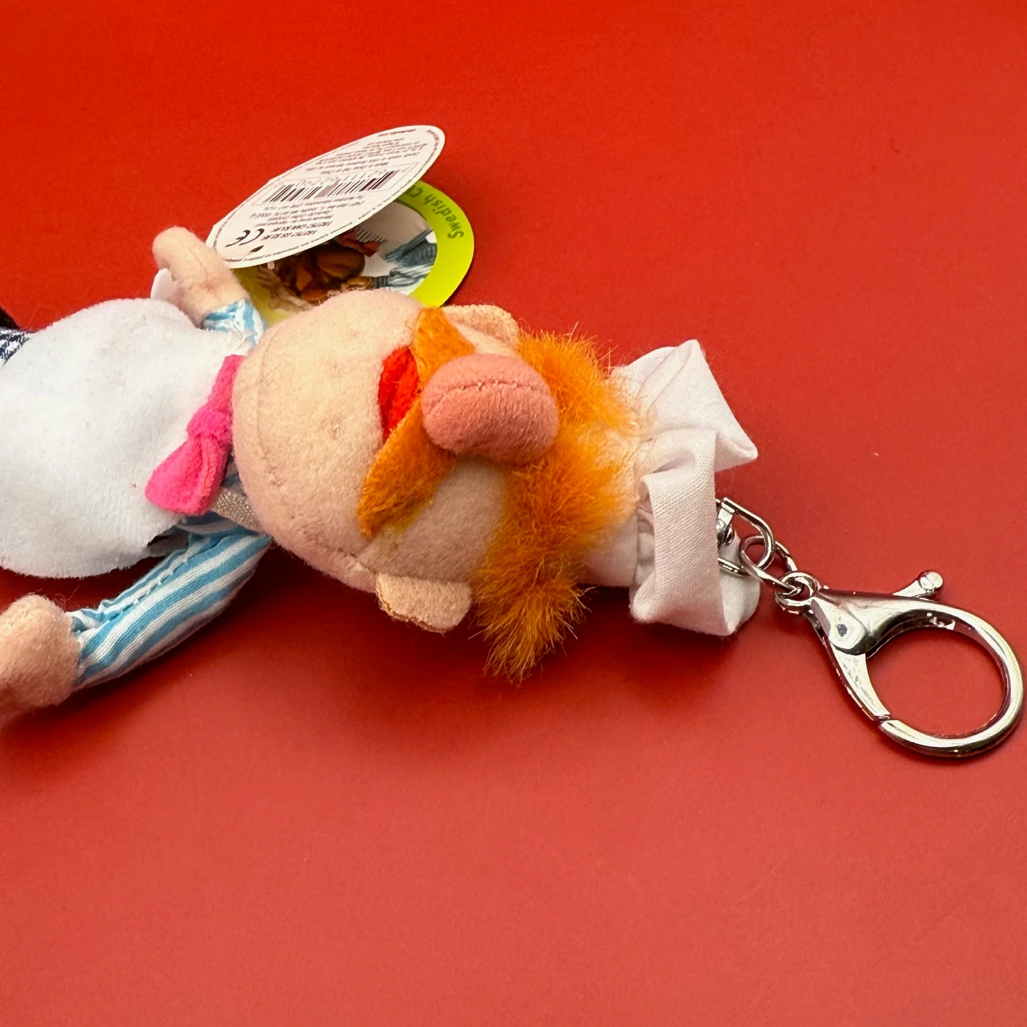 Vintage Swedish Chef Muppets Plushie Bag Charm - Image 3