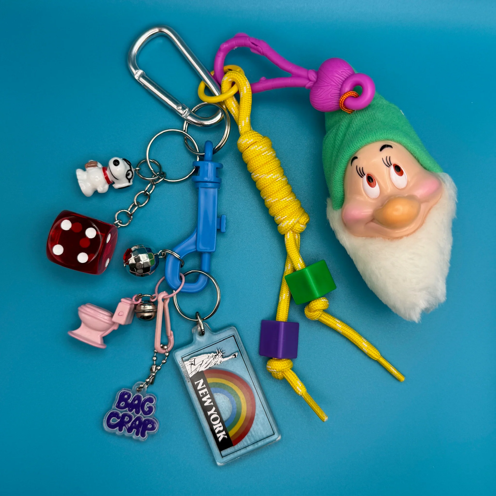 Vintage Y2K 'Bashful' NYC Bag Charm Pack - Image 7