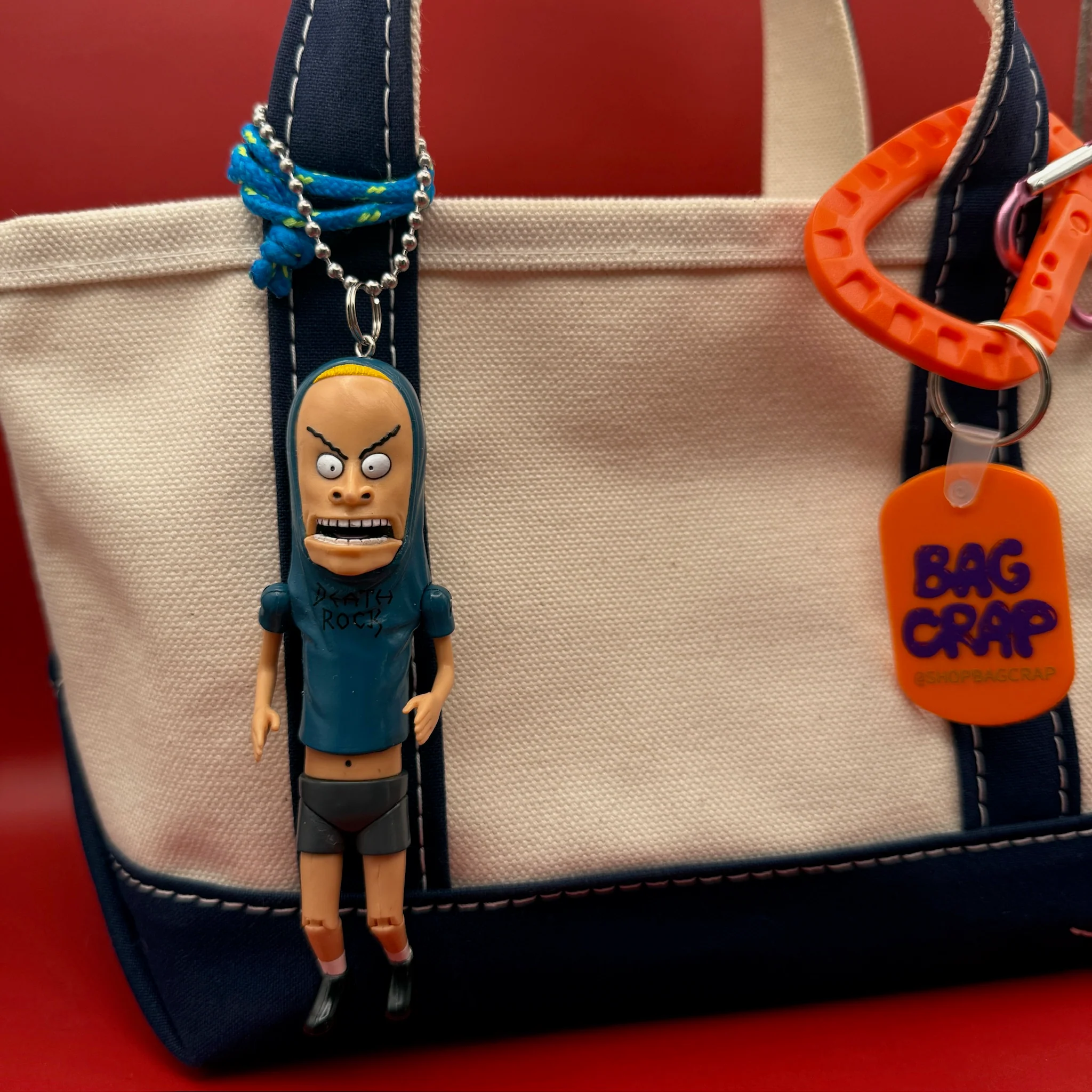 Vintage Beavis Cornholio Bag Charm - Image 5
