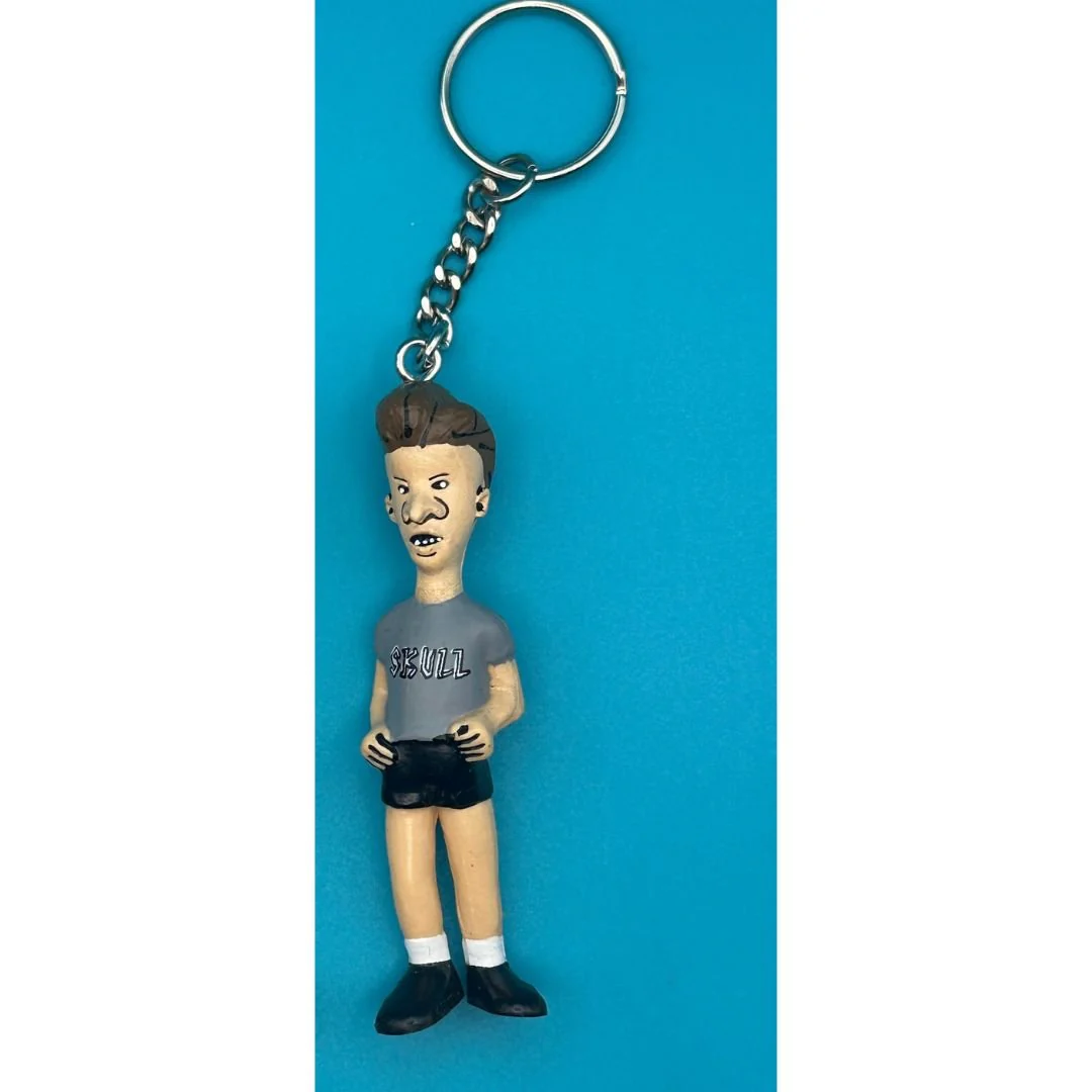 1990s Vintage Beavis & Butthead MTV Viacom Vintage Keychains - Image 5