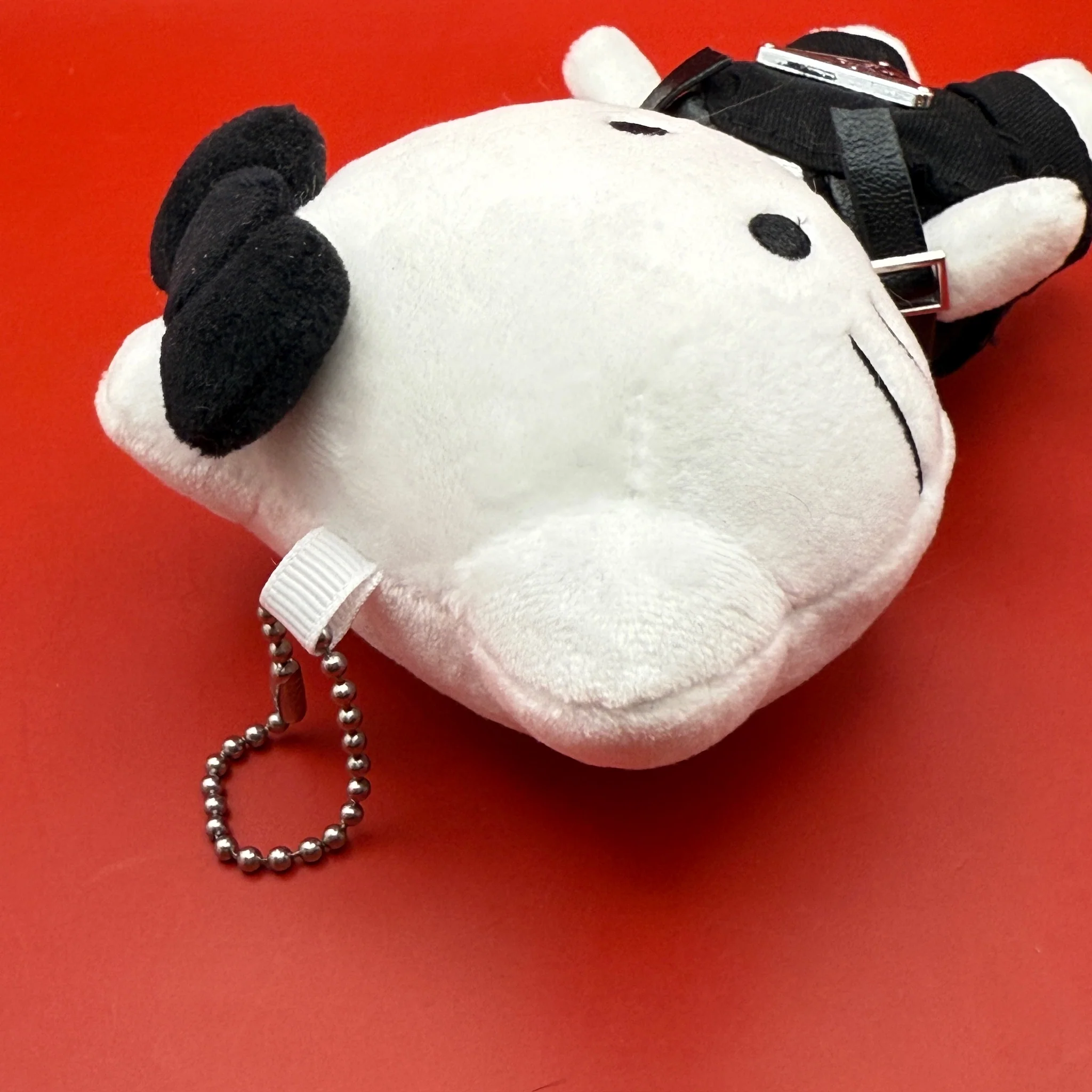 Designer Hello Kitty Black and White Plush Bag Charm - Image 4