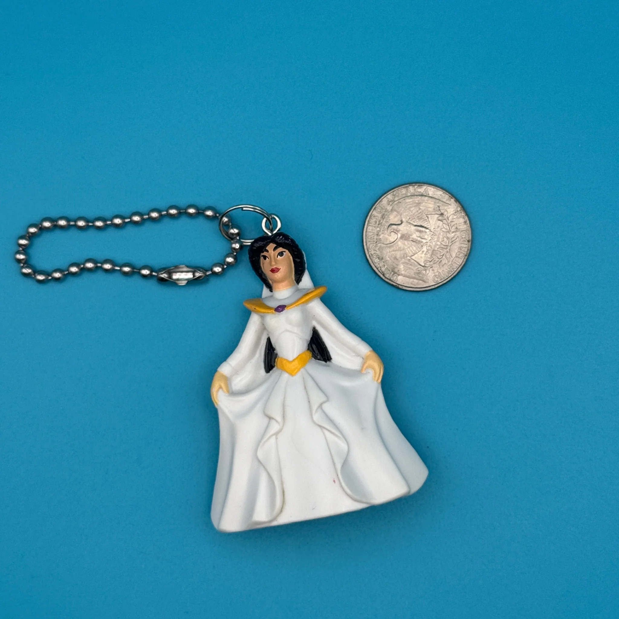 1980-1990s Vintage White Keychains & Bag Charms - Image 5