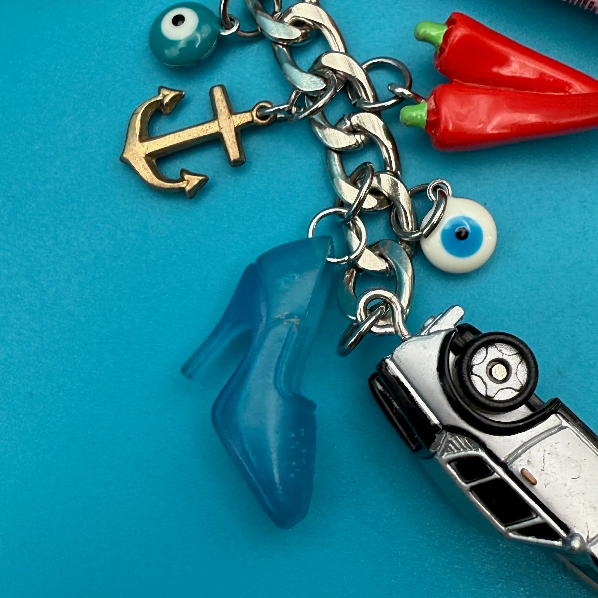 Vintage Lollipop Bag Short Charm Chain - Image 4