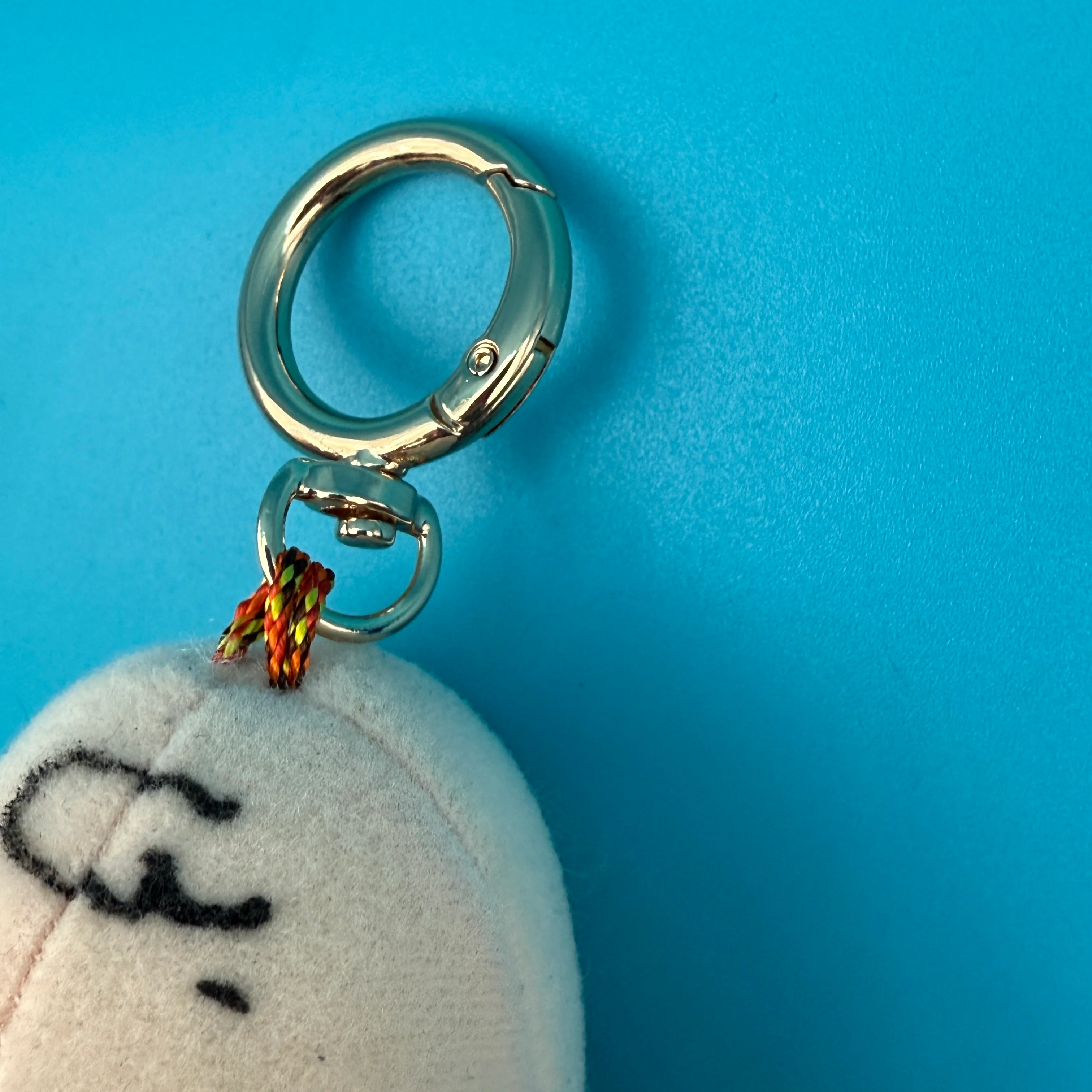 5” Charlie Brown Plush Vintage Bag Charm + CRAP Necklace - Image 3