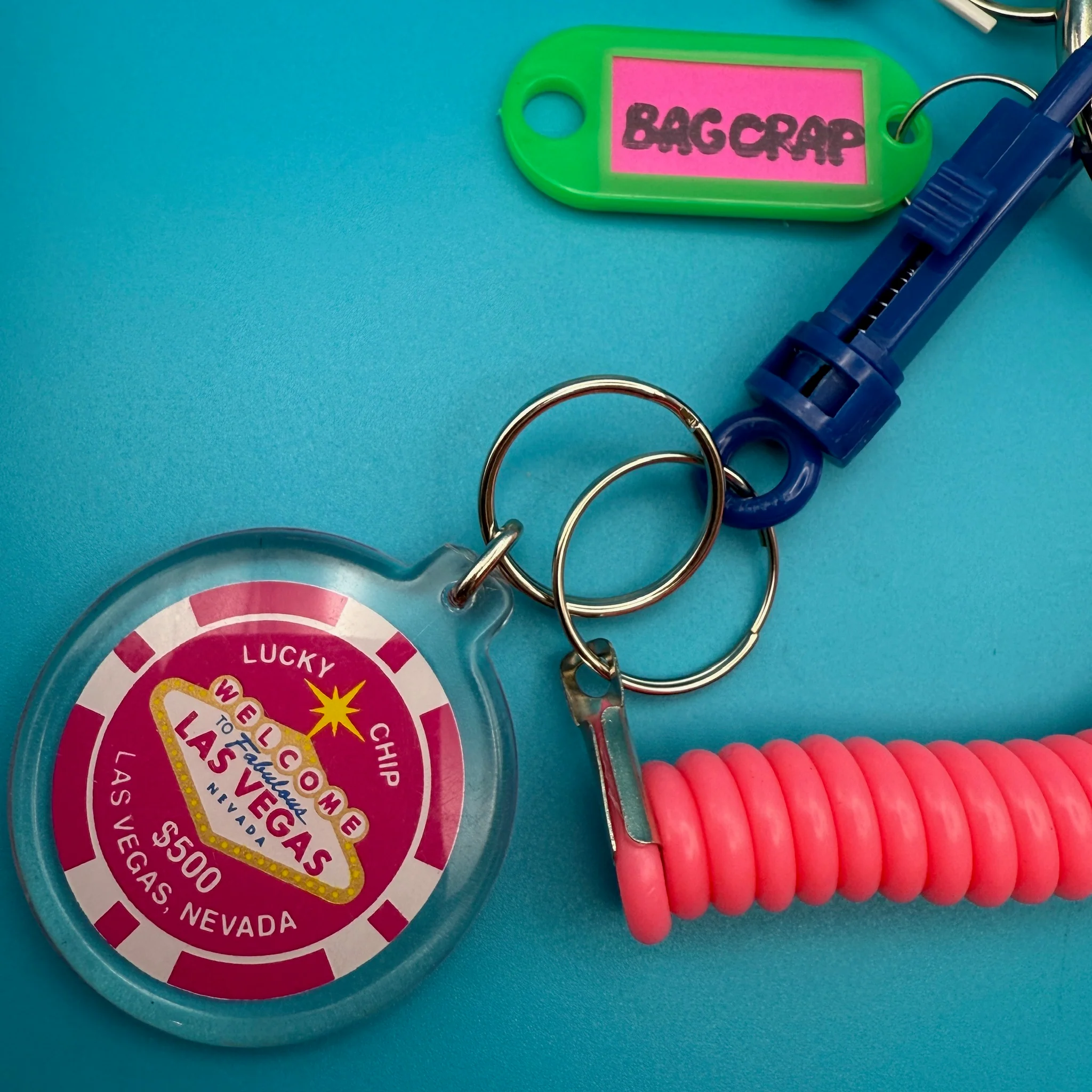Vintage Y2K Hello Kitty and Pink Converse Keychain and Bag Charm Pack - Image 4
