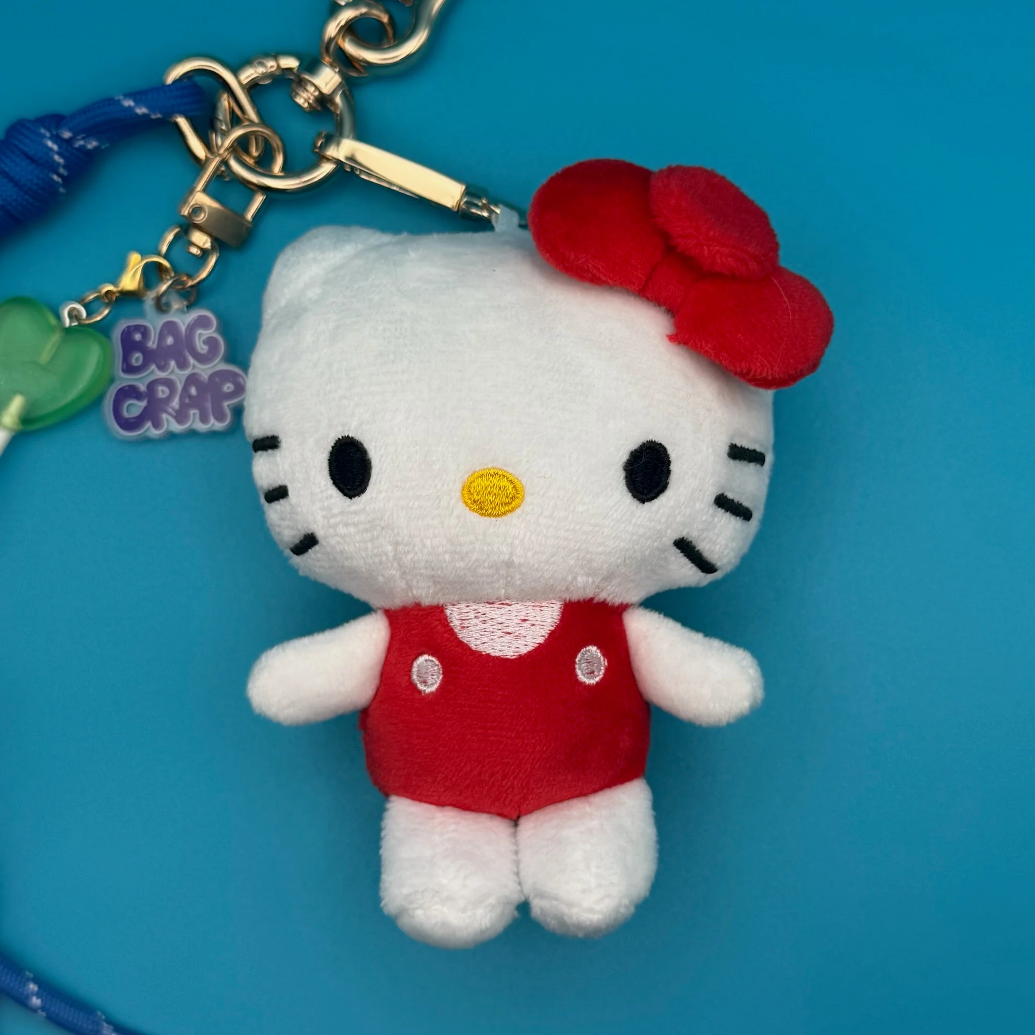 Gold Hello Kitty Plush Bag Charm Pack - Image 5