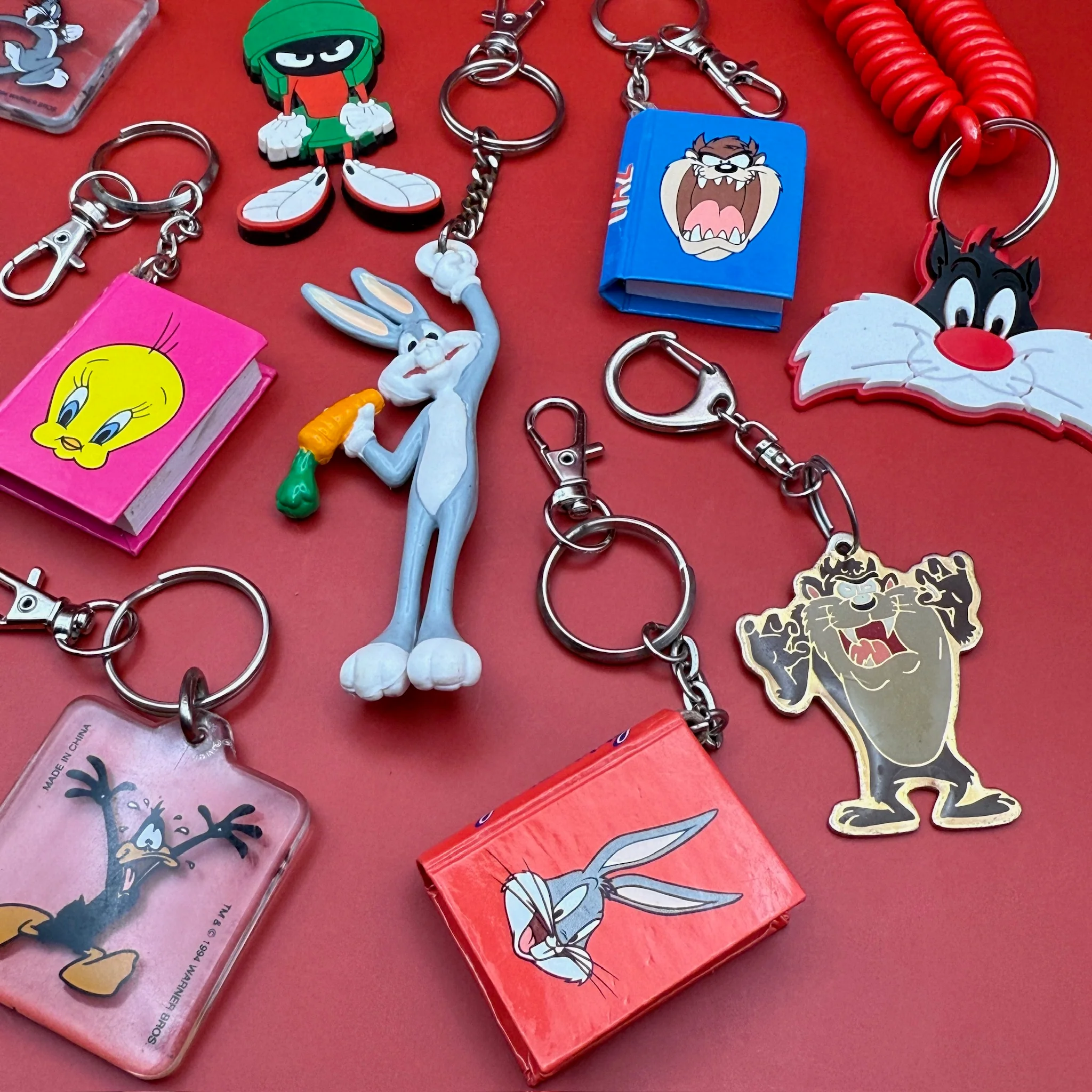Vintage 1980s-1990s Looney Tunes Bag Charms - Image 4