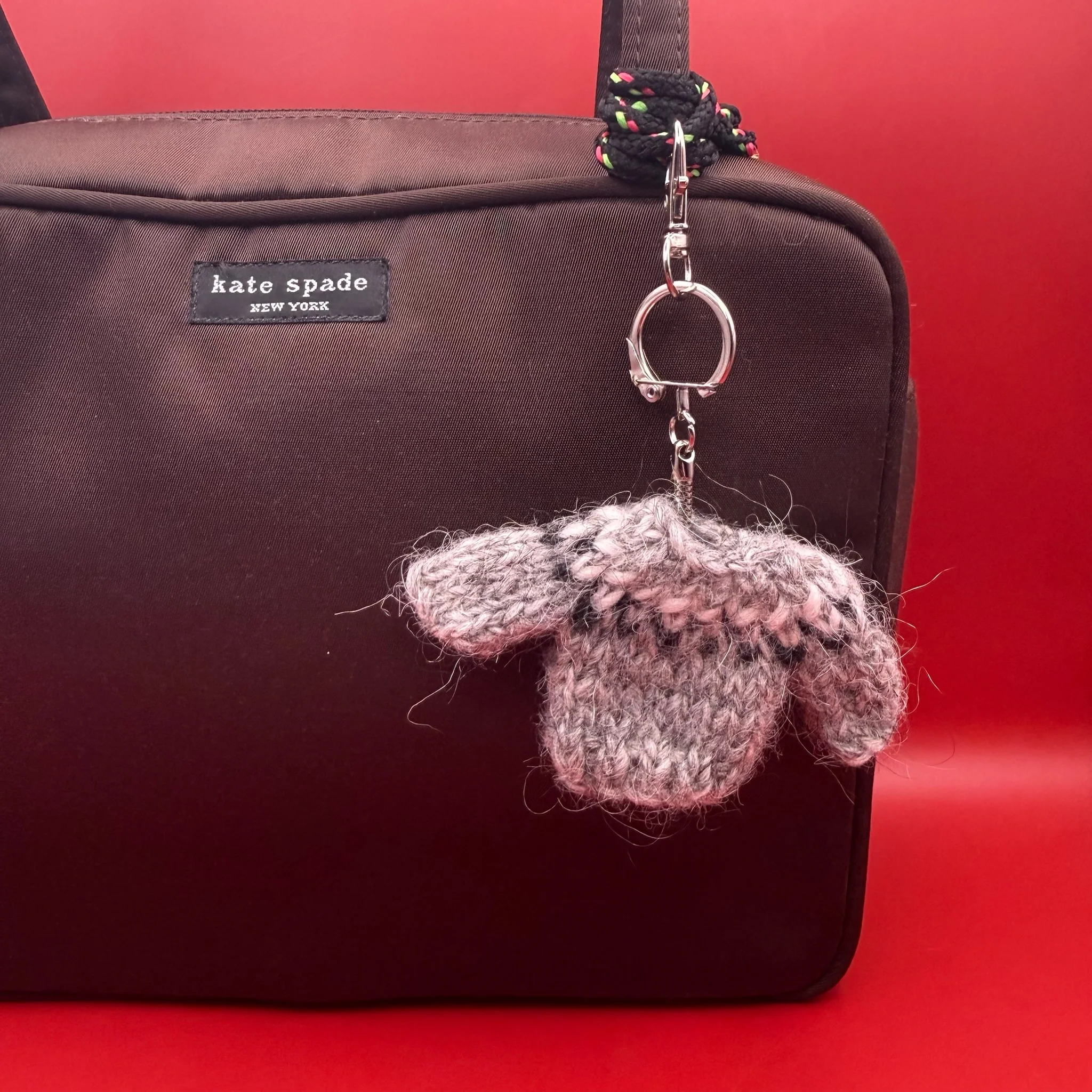 100% Scottish Wool Mini Sweater Bag Charms - Image 5