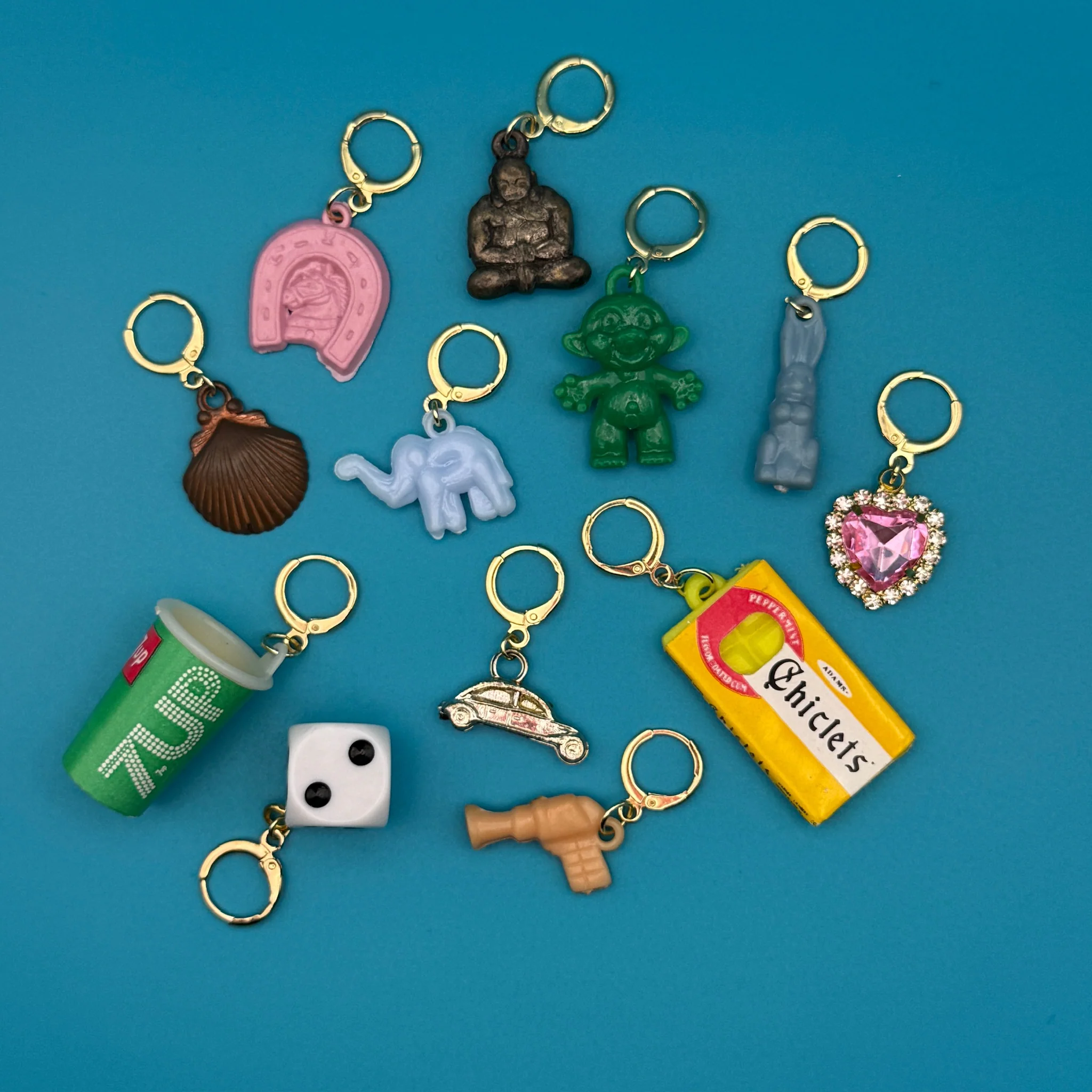 Vintage 18k Gold Plated Mini Trinket Charms - Image 3