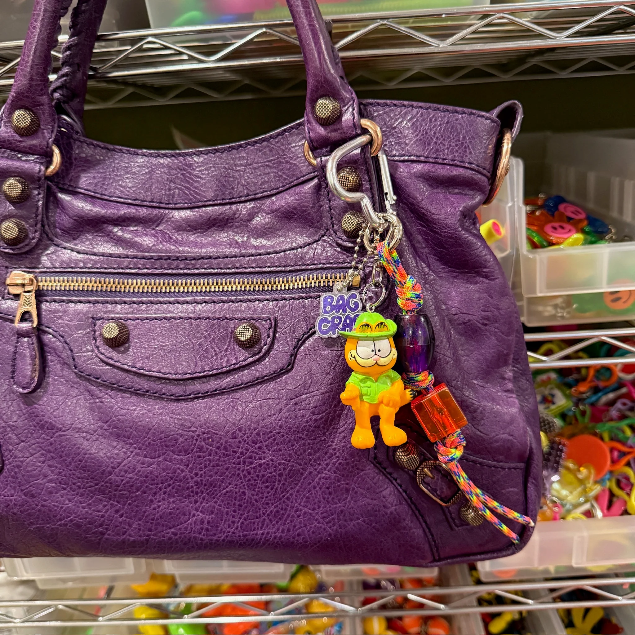 Vintage Garfield Bag Charm Pack - Image 2