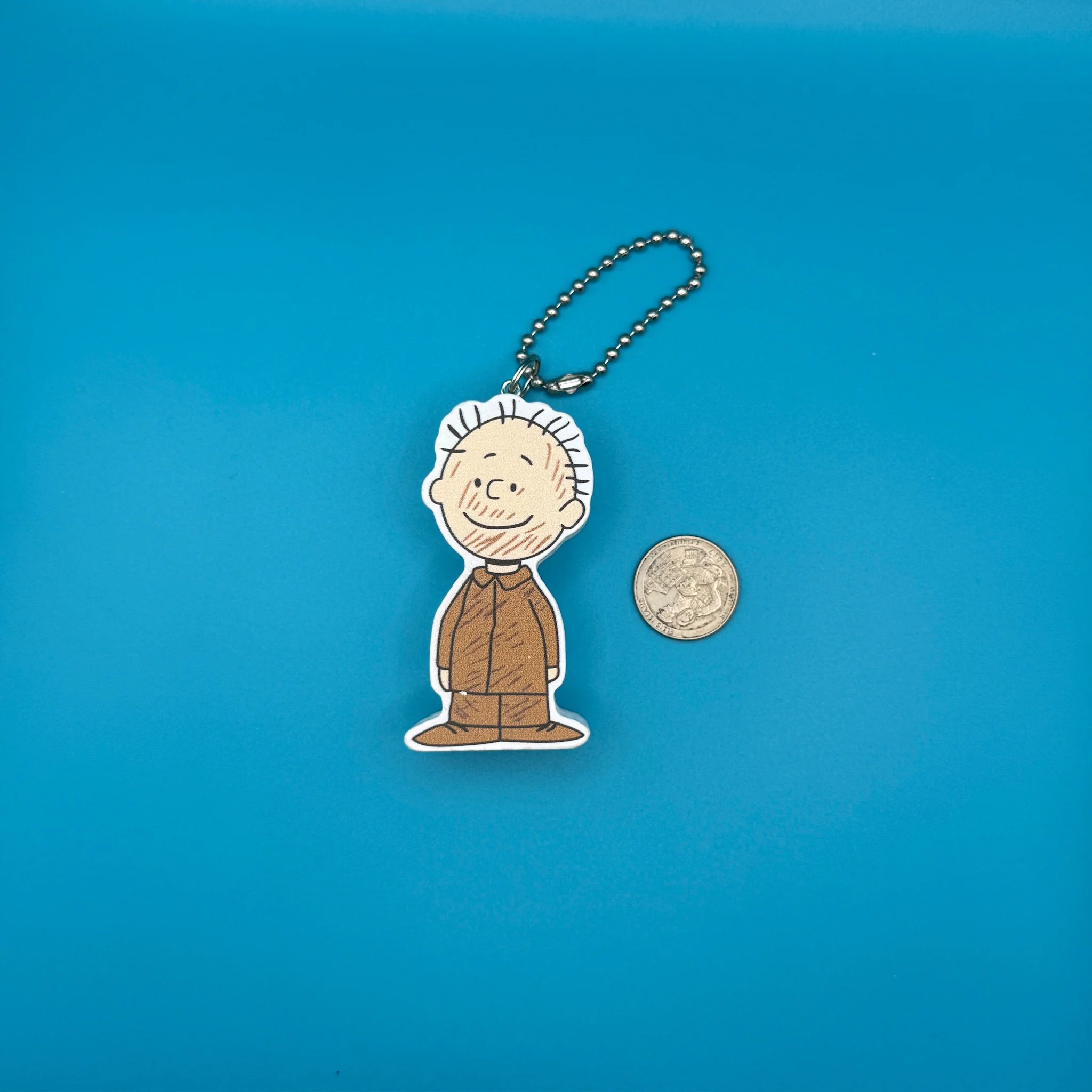 Vintage Peanuts Wood Block Character Bag Charms - Image 3