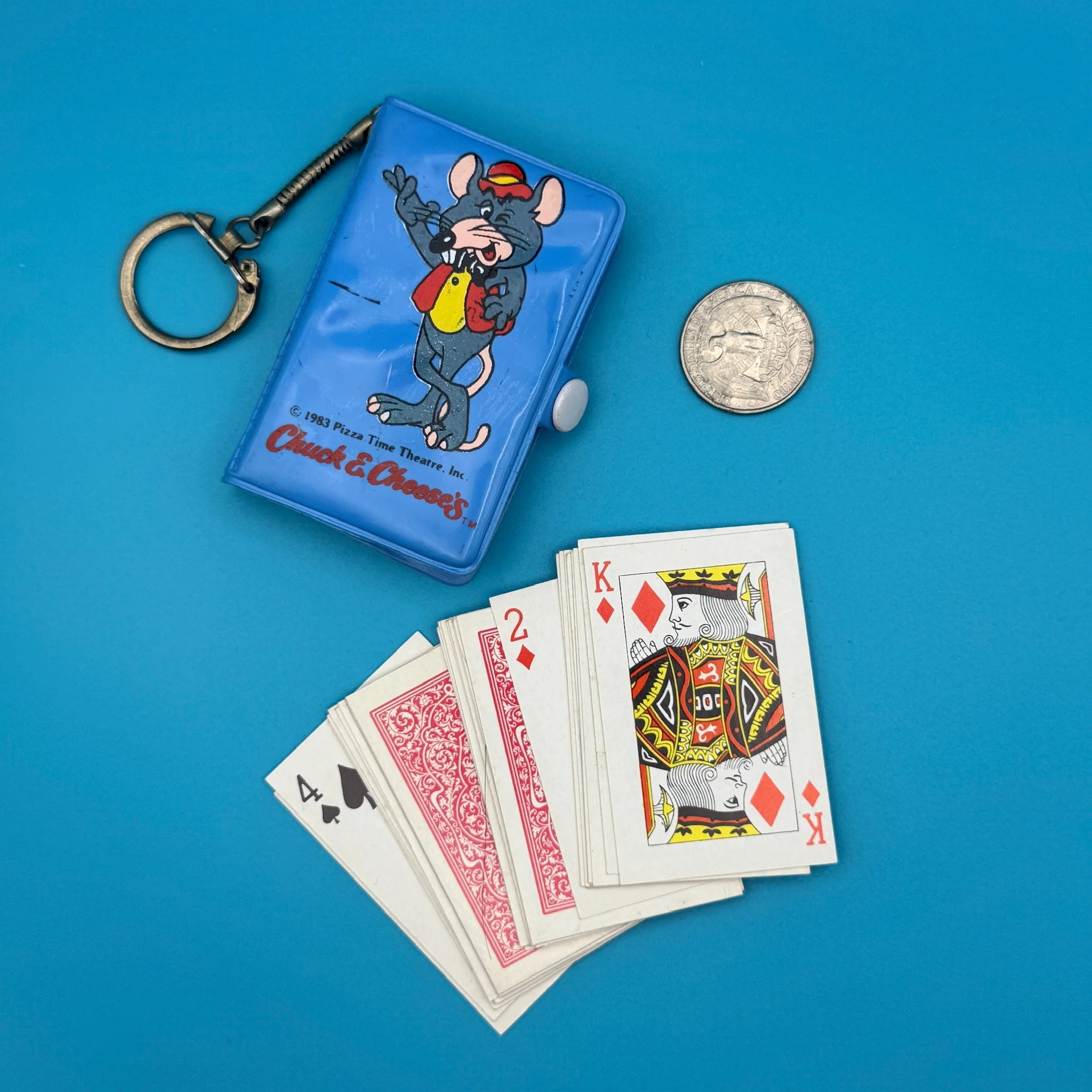 1980s-1990s Blue Vintage Keychains & Bag Charms - Image 13