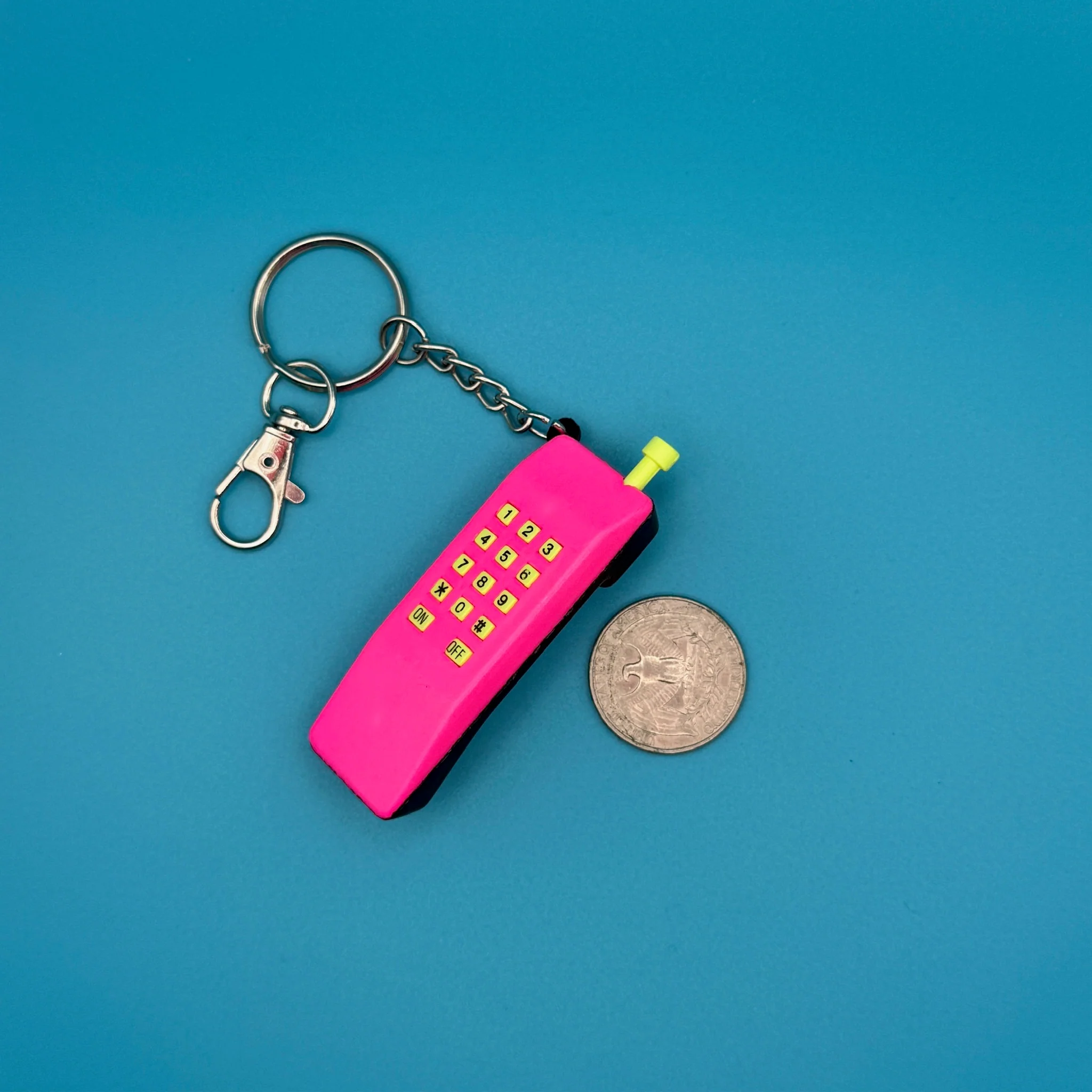 1980s-1990s Pink Vintage Keychains & Bag Charms - Image 12