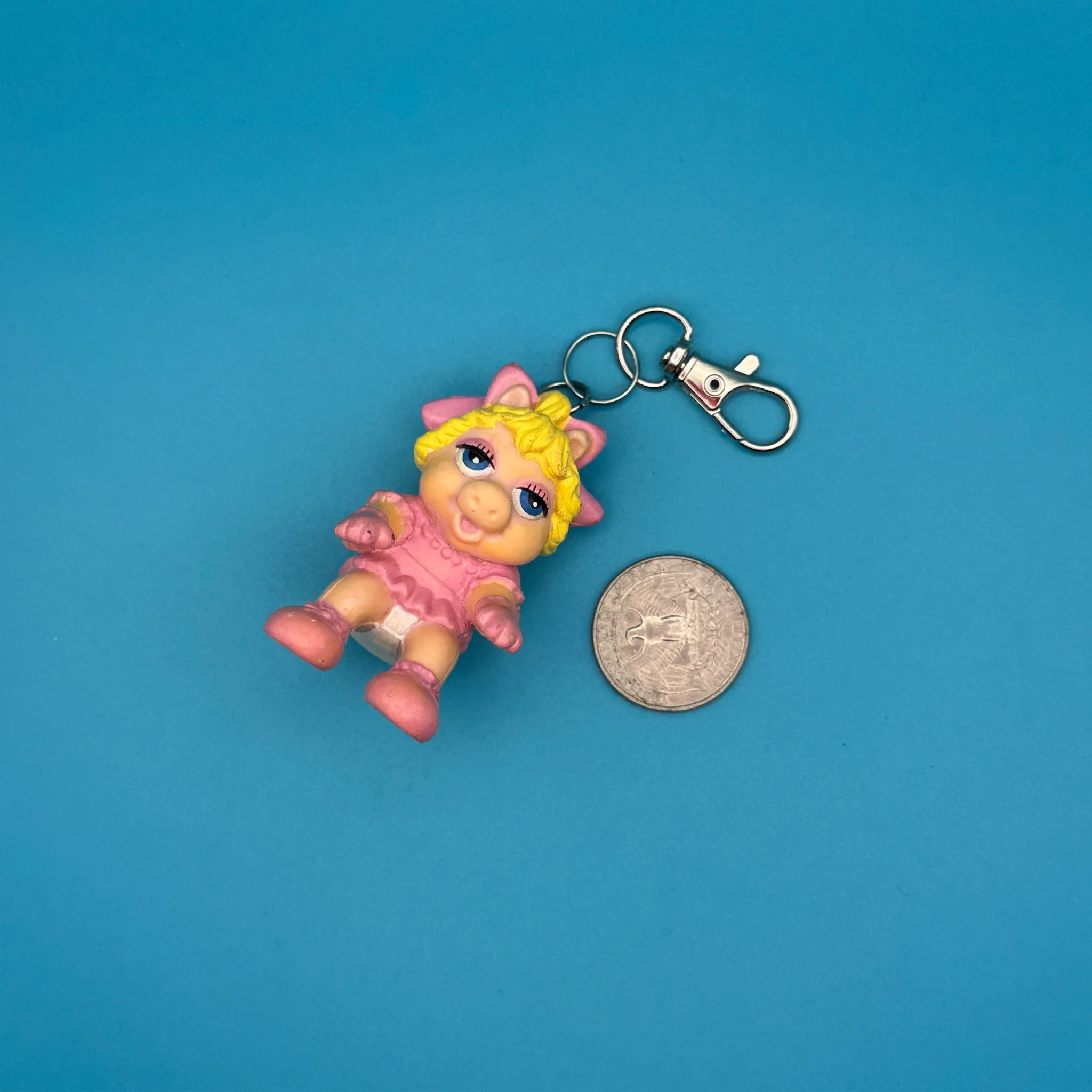 1980s-1990s Pink Vintage Keychains & Bag Charms - Image 13