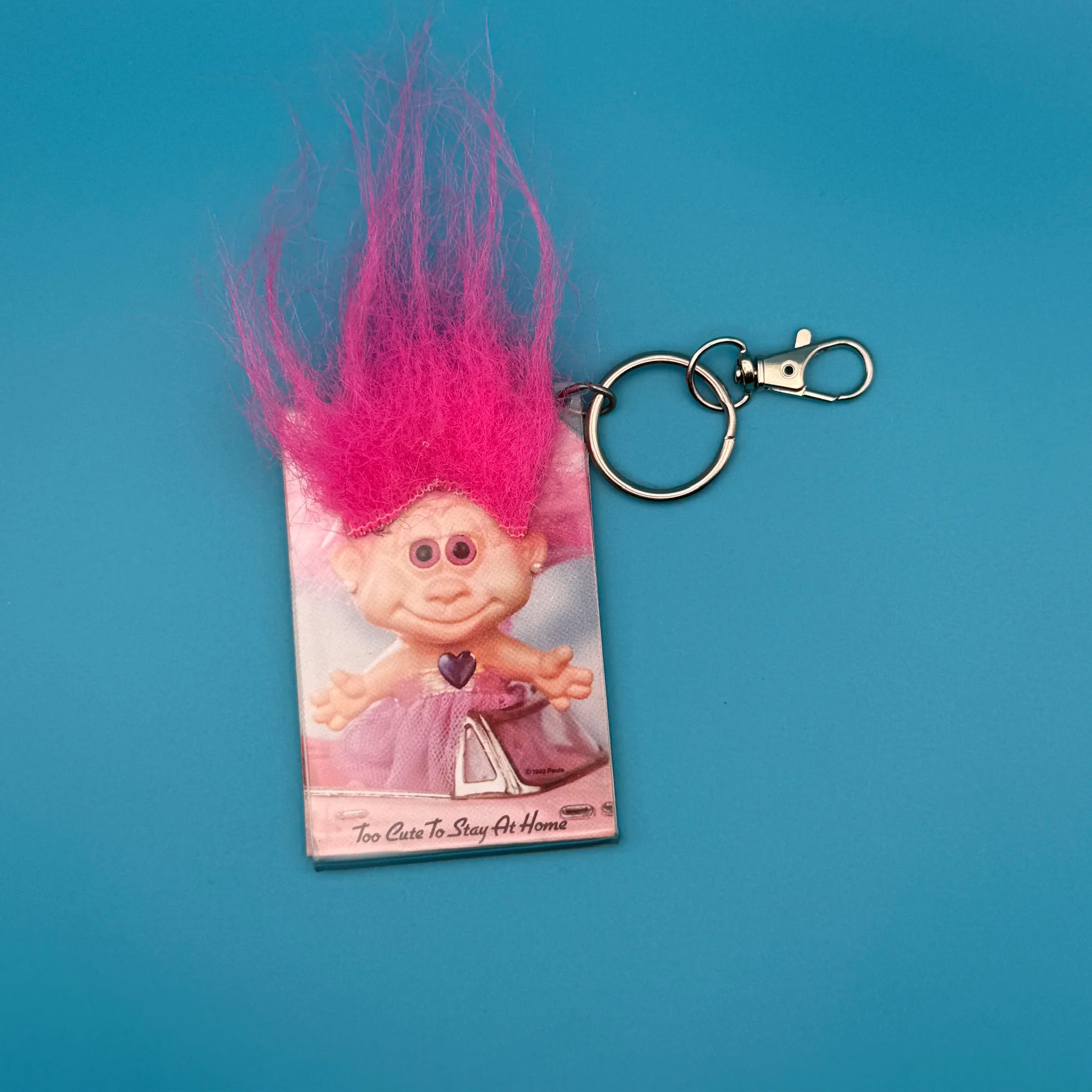 1980s-1990s Pink Vintage Keychains & Bag Charms - Image 4