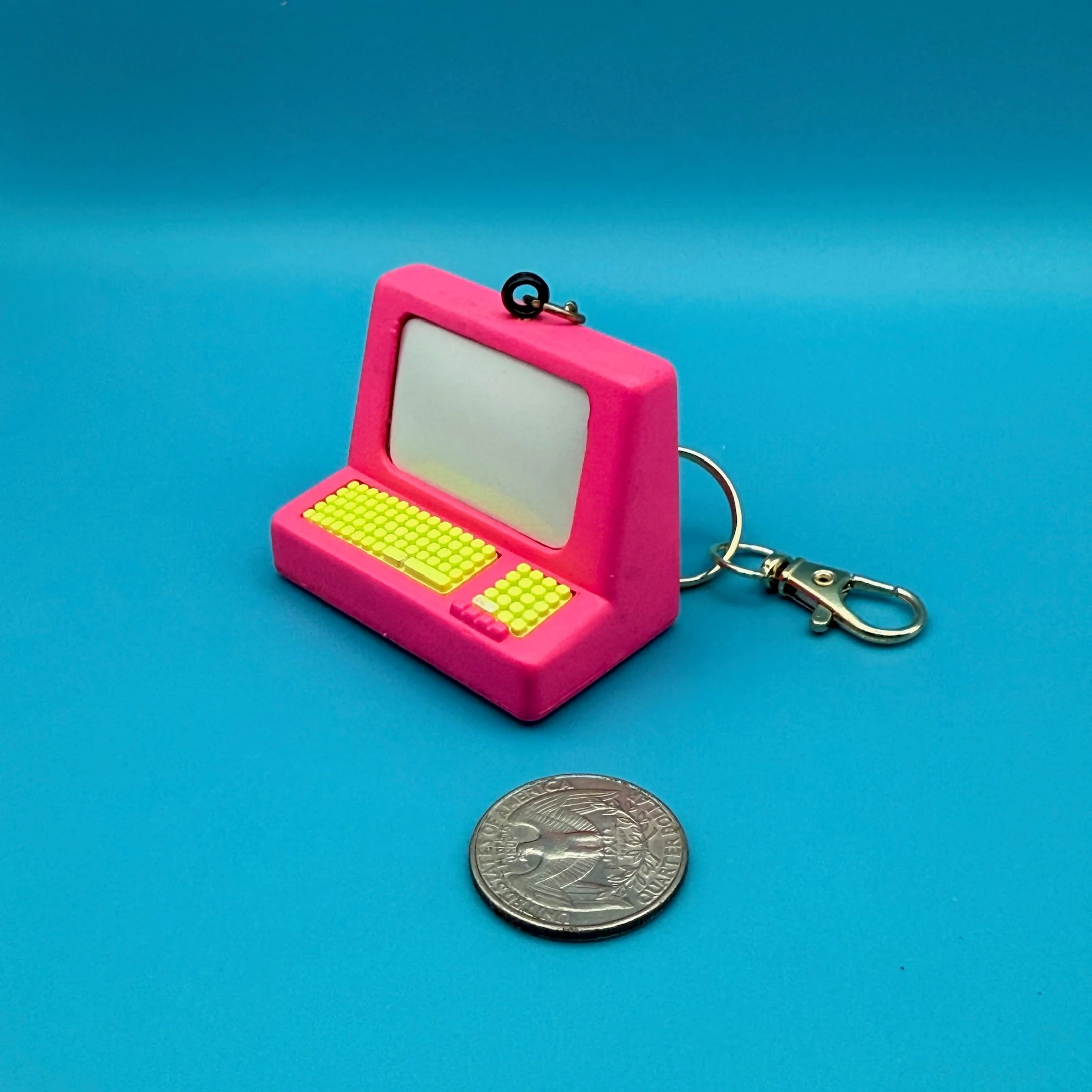 1980s-1990s Pink Vintage Keychains & Bag Charms - Image 8