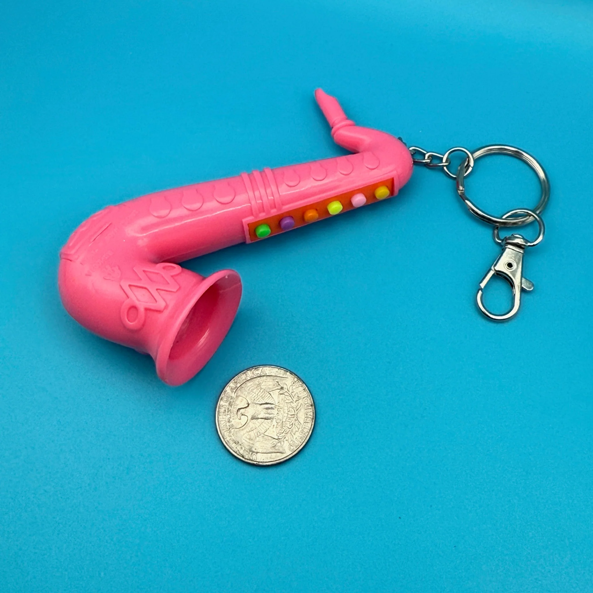 1980s-1990s Pink Vintage Keychains & Bag Charms - Image 9