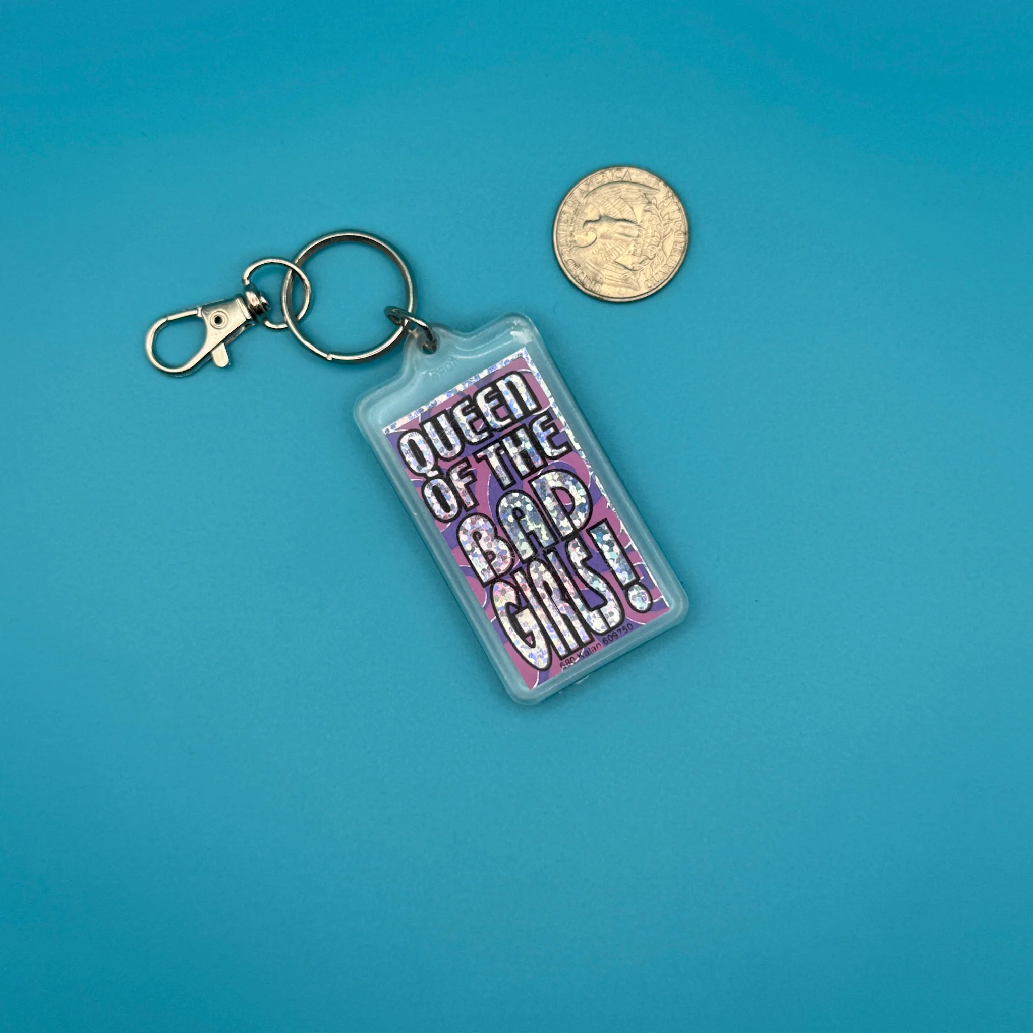 1980s-1990s Purple Vintage Keychains & Bag Charms - Image 7