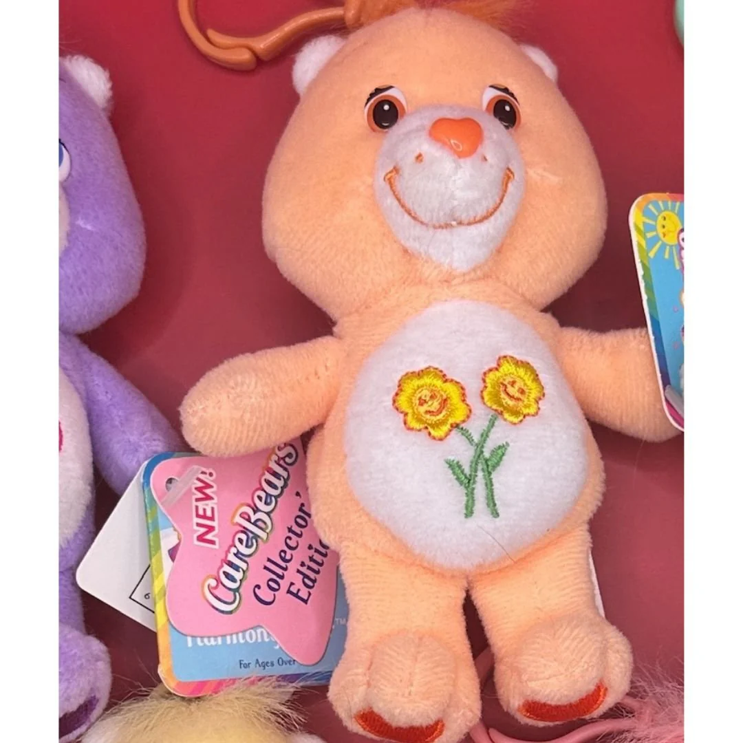 Care Bear Vintage Deadstock Y2k 2002/2003 Plush Bag Charms With Tags - Image 6